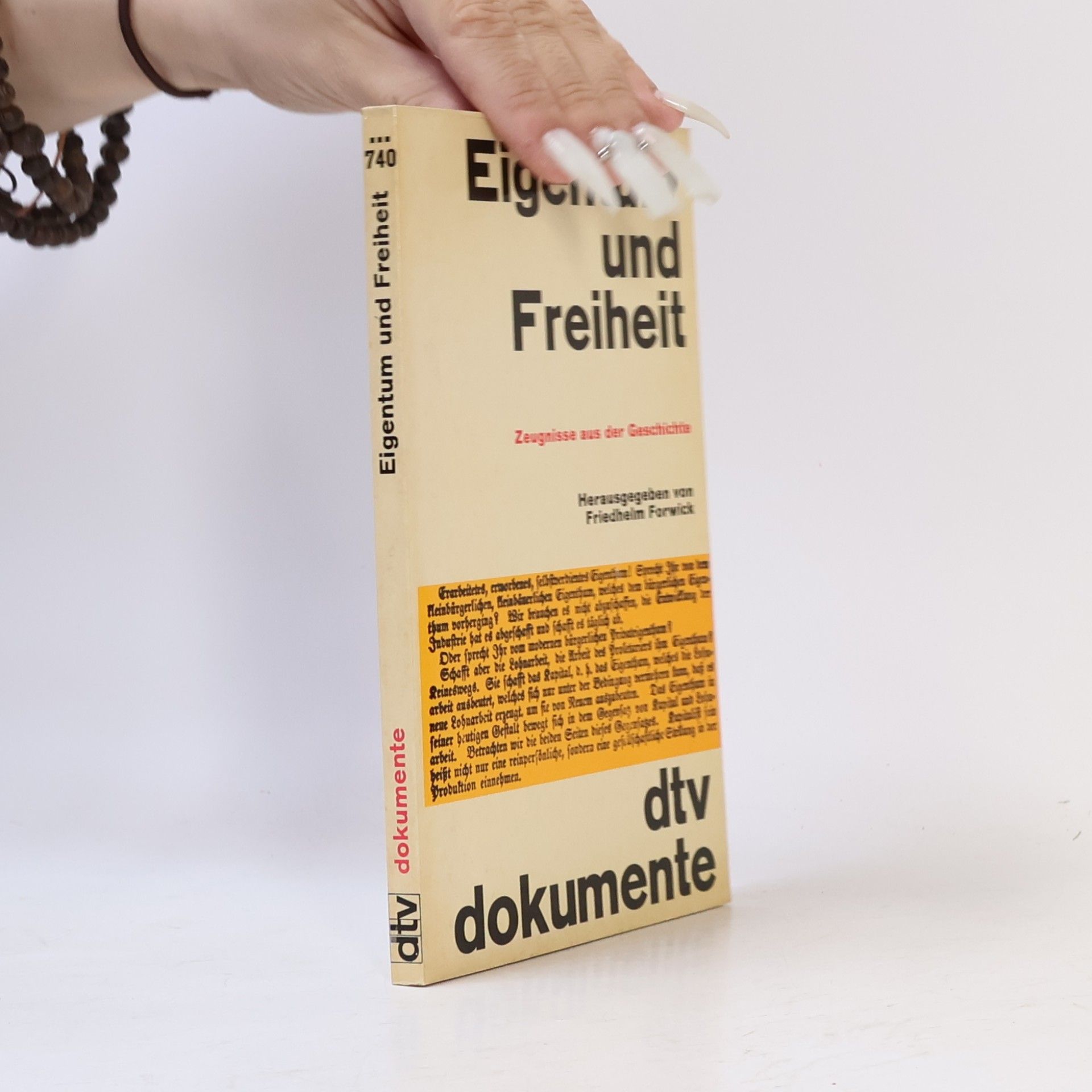 Friedhelm Forwick Eigentum und Freiheit