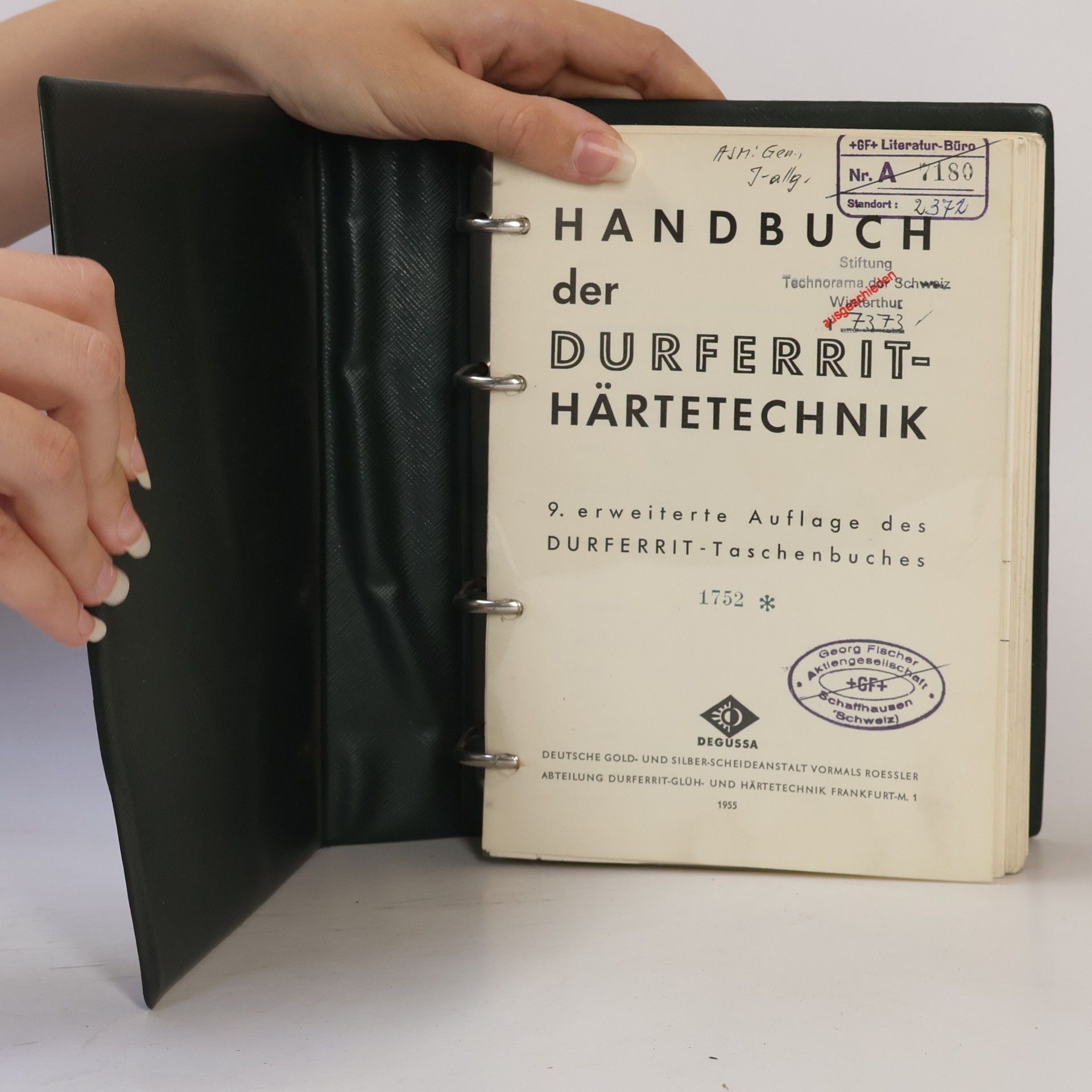 Autorenkollektiv Handbuch der Durferrit Härtetechnik