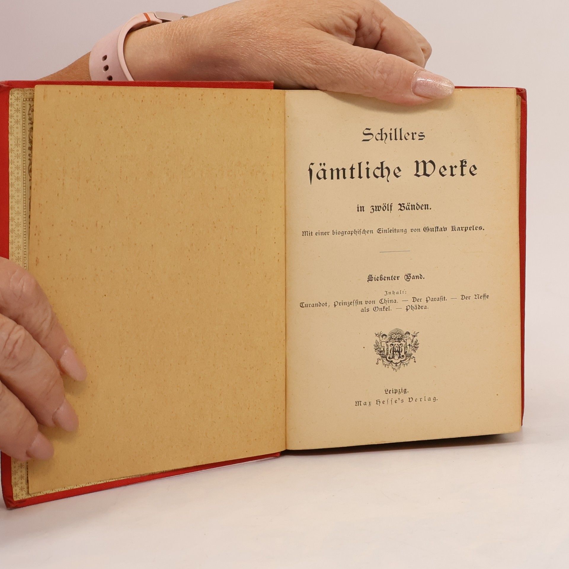 Friedrich Schiller Schillers Sämtliche Werke 7