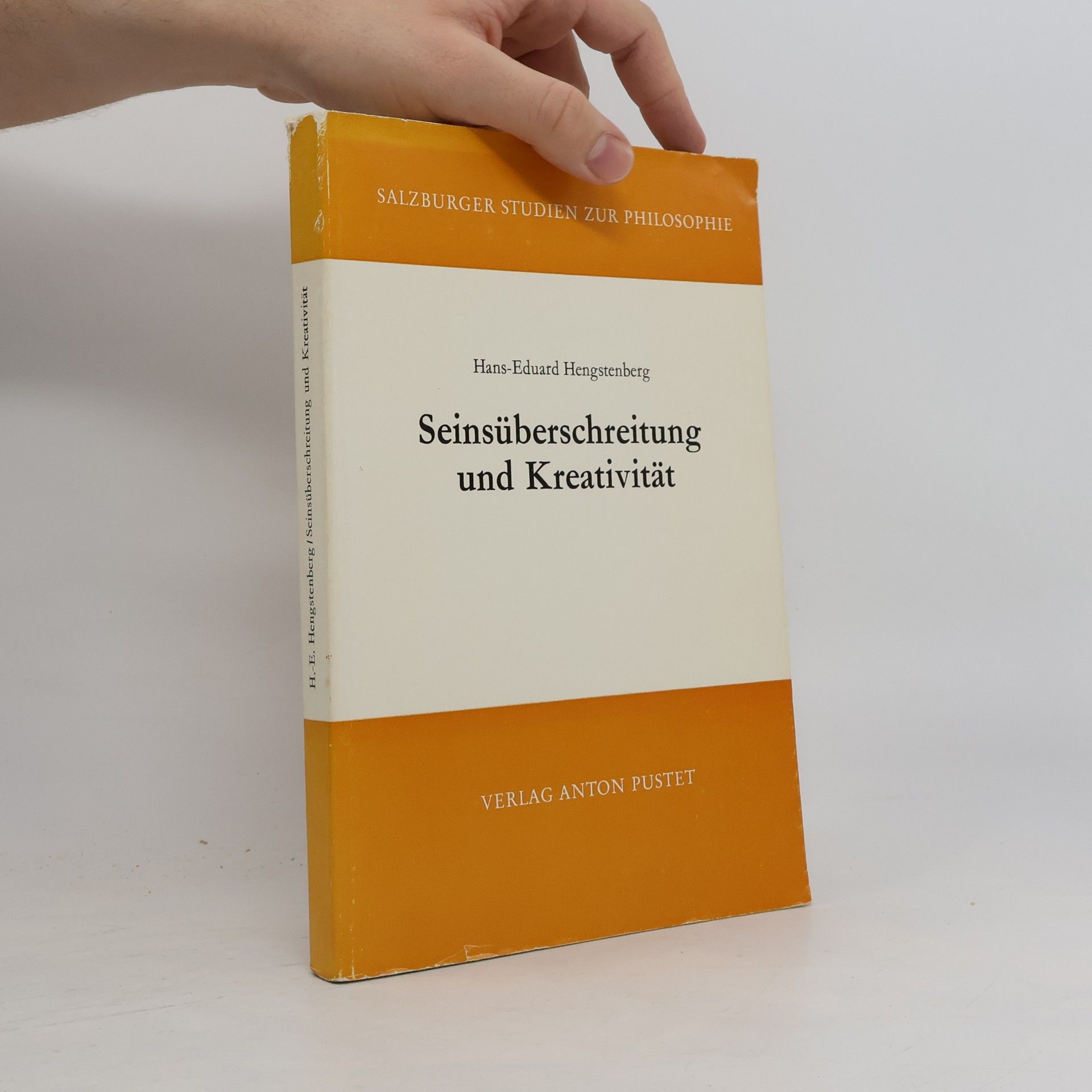 Salzburger Studien zur Philosophie: Seinsüberschreitung und Kreativität