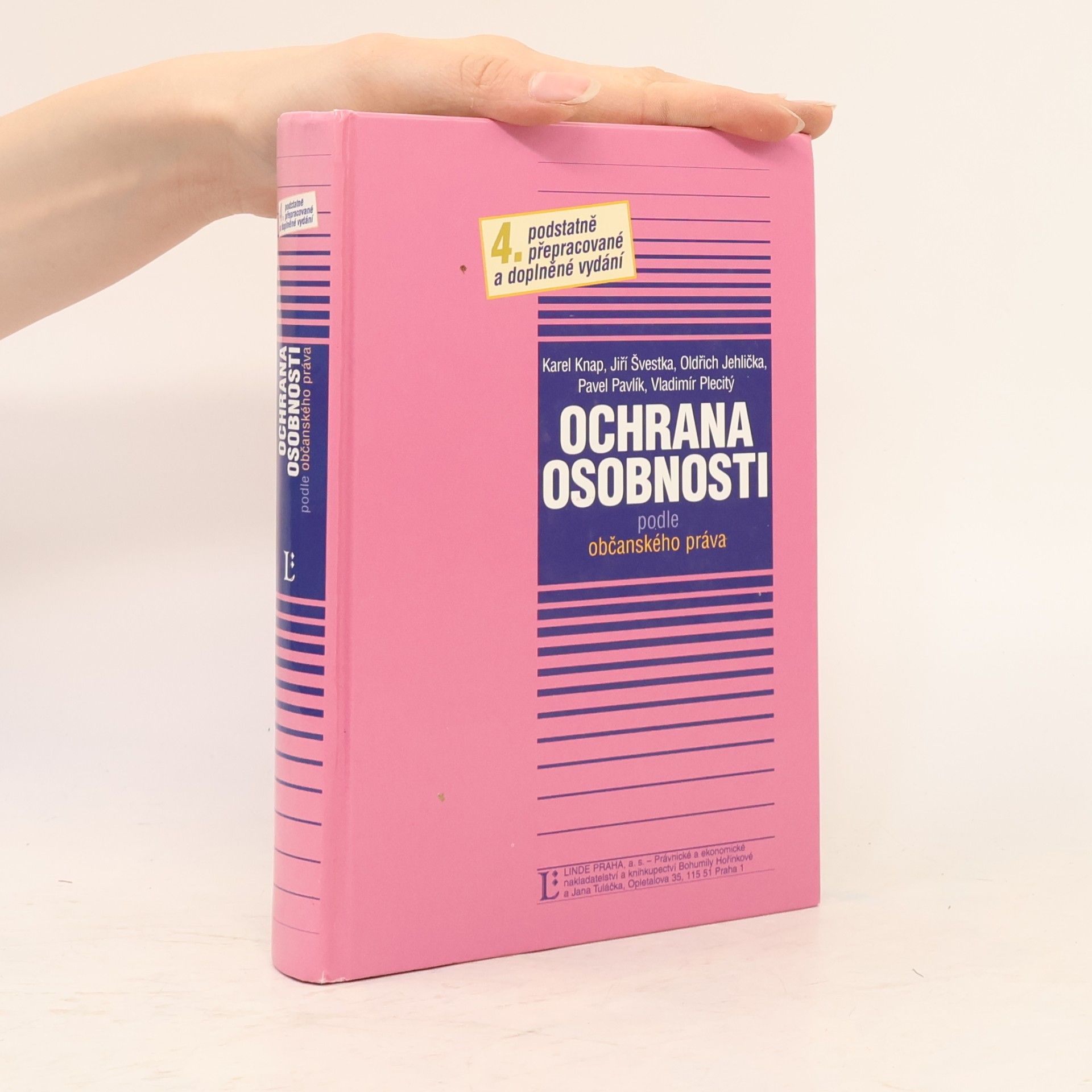 Karel Knap Ochrana osobnosti podle občanského práva