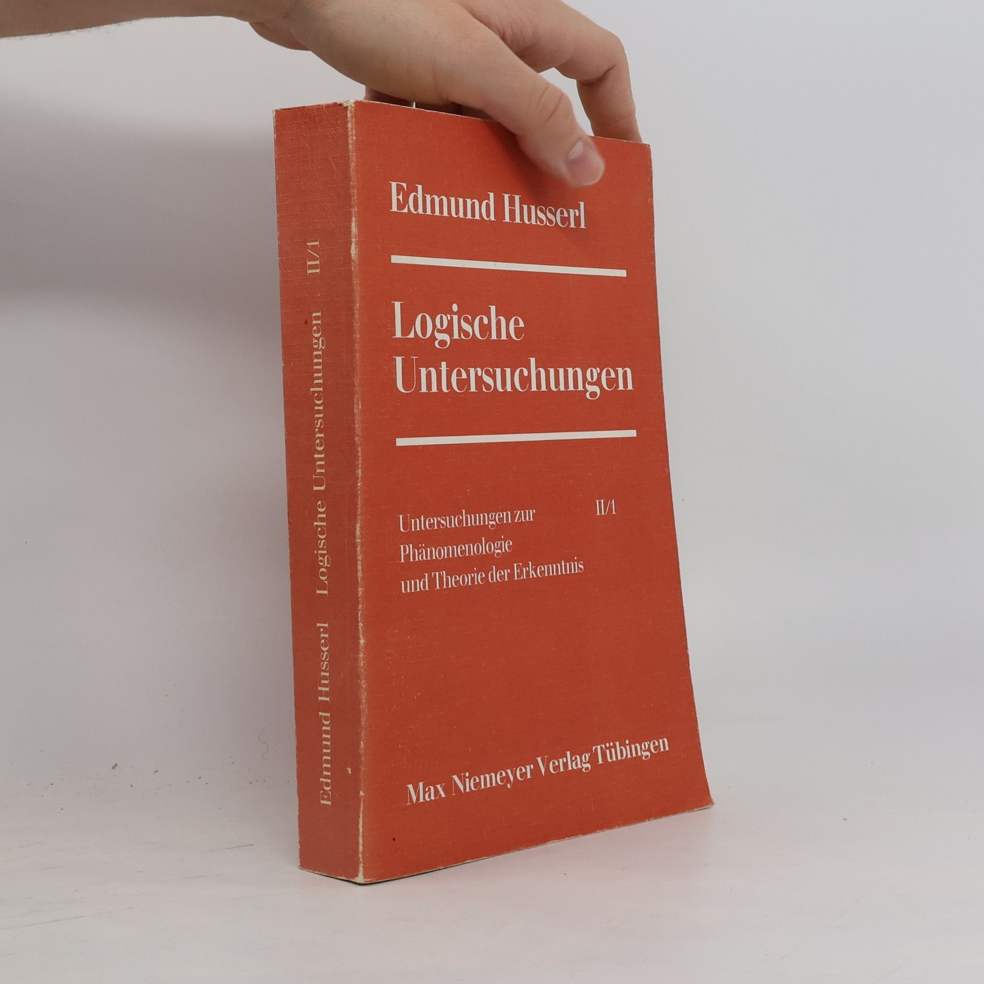 Edmund Husserl Logische Untersuchungen
