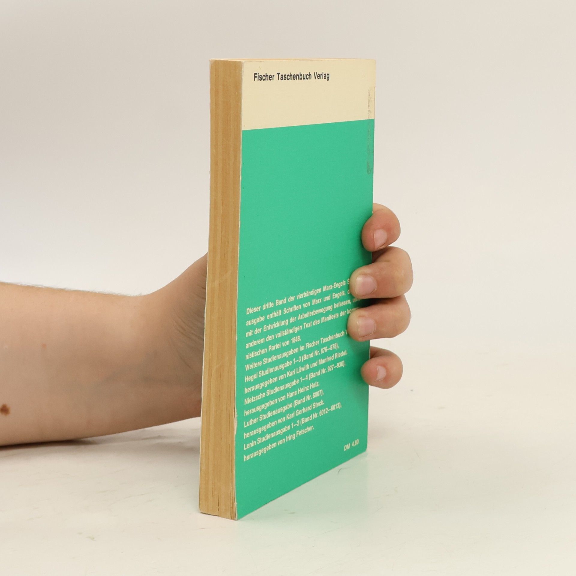 Karl Marx Studienausgabe
