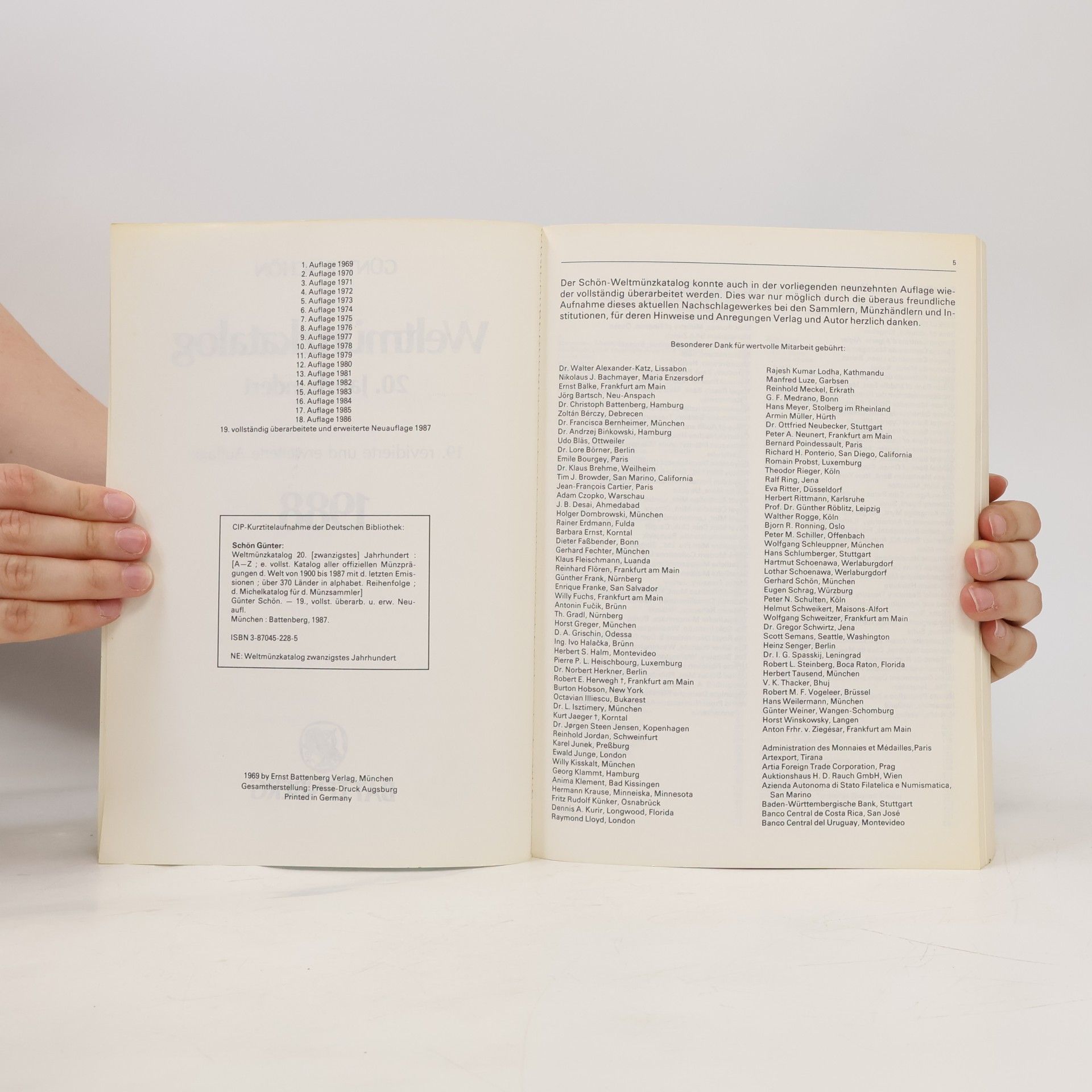 Günter Schön Weltmünzkatalog 20. Jahrhundert 1988