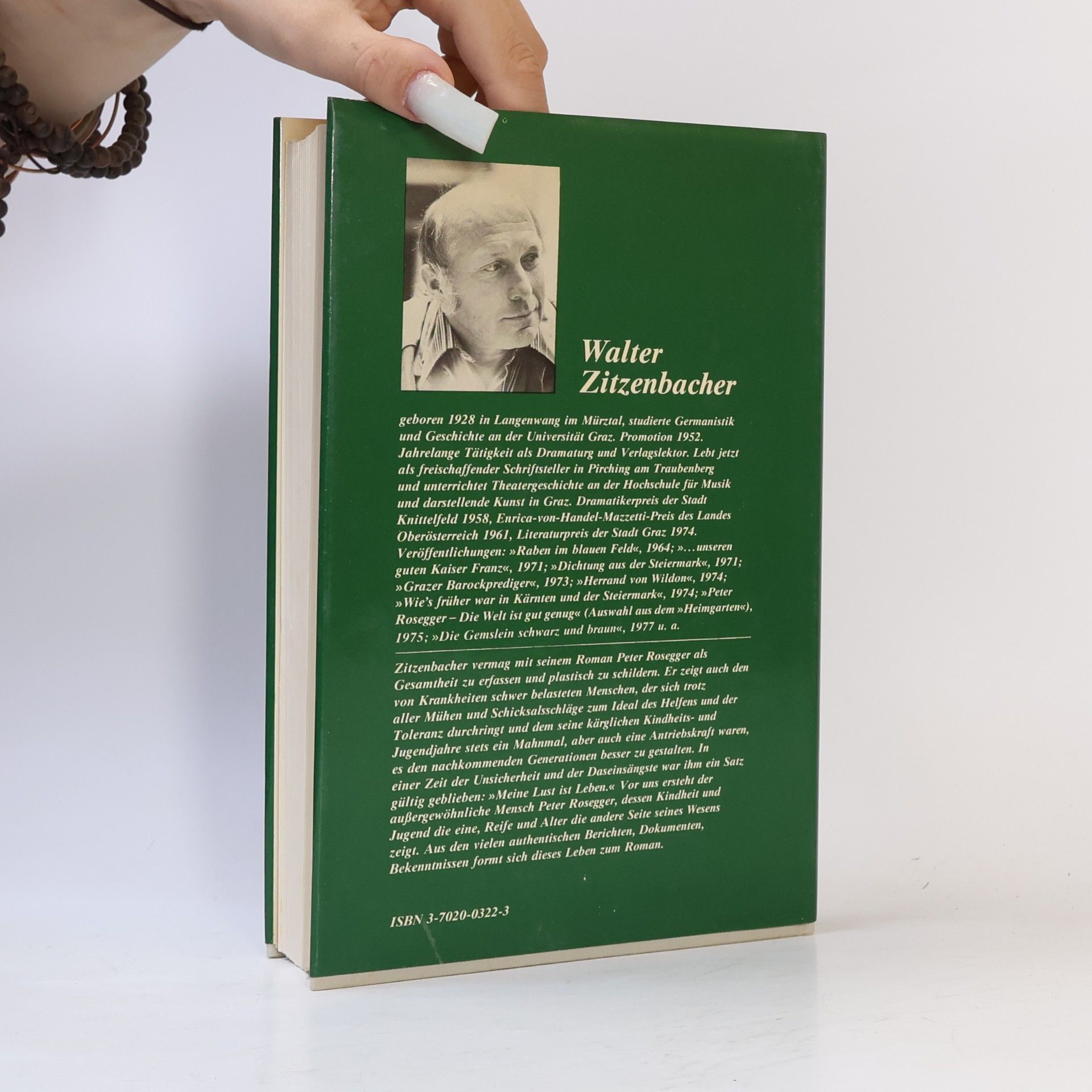 Walter Zitzenbacher Peter Rosegger