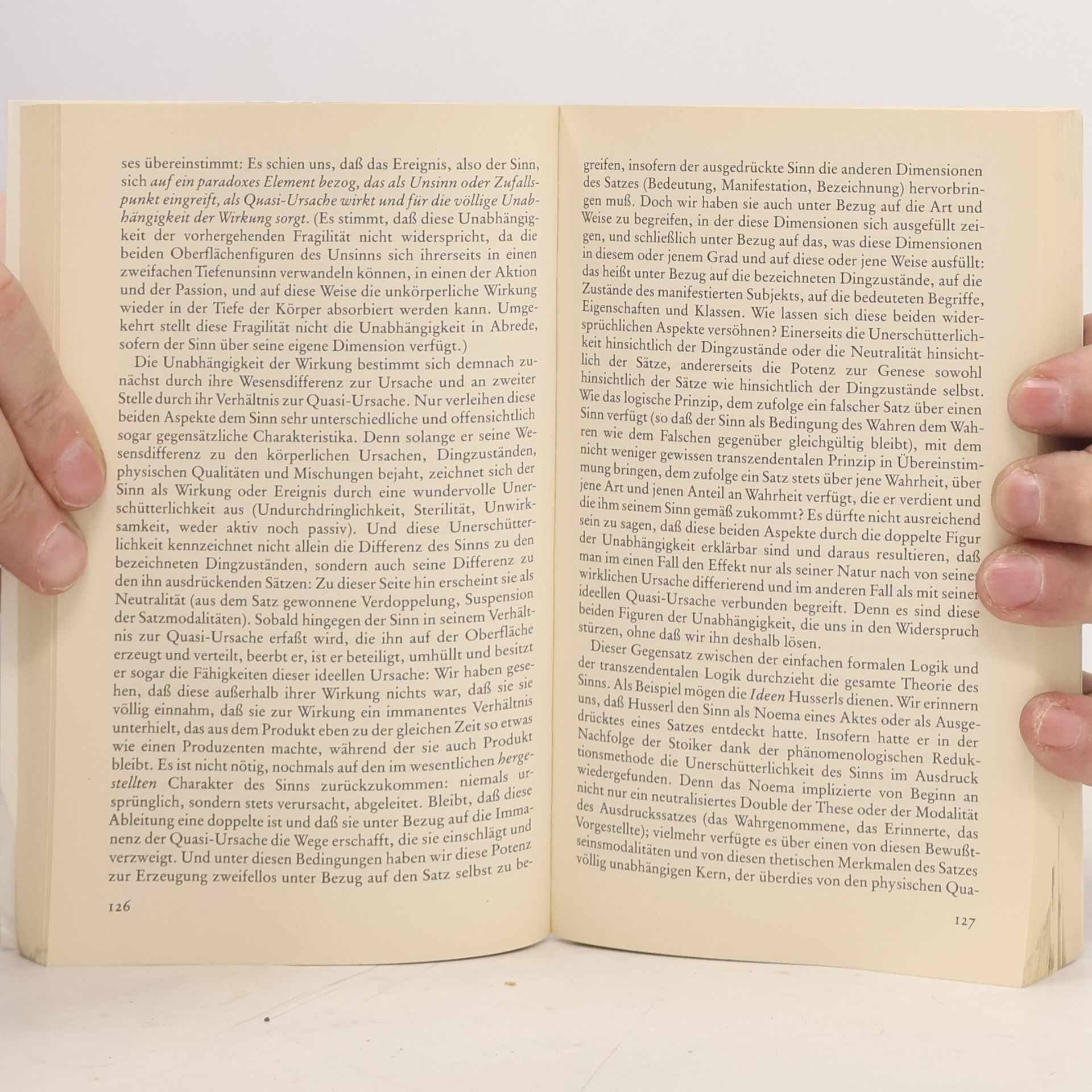 Gilles Deleuze Logik des Sinns