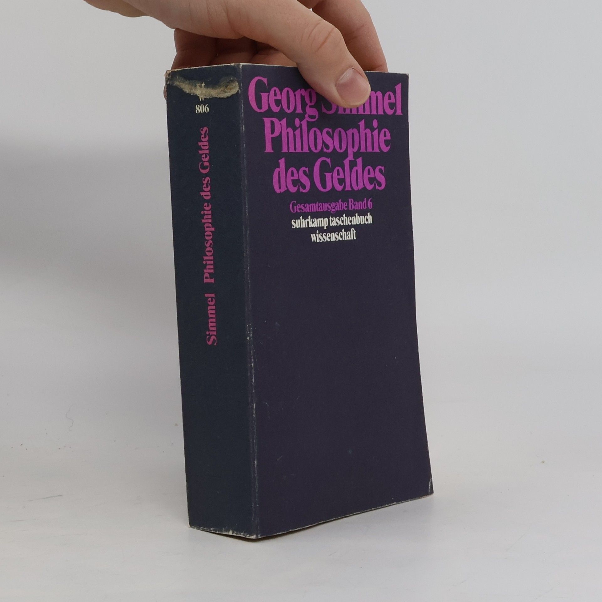 Georg Simmel Philosophie des Geldes