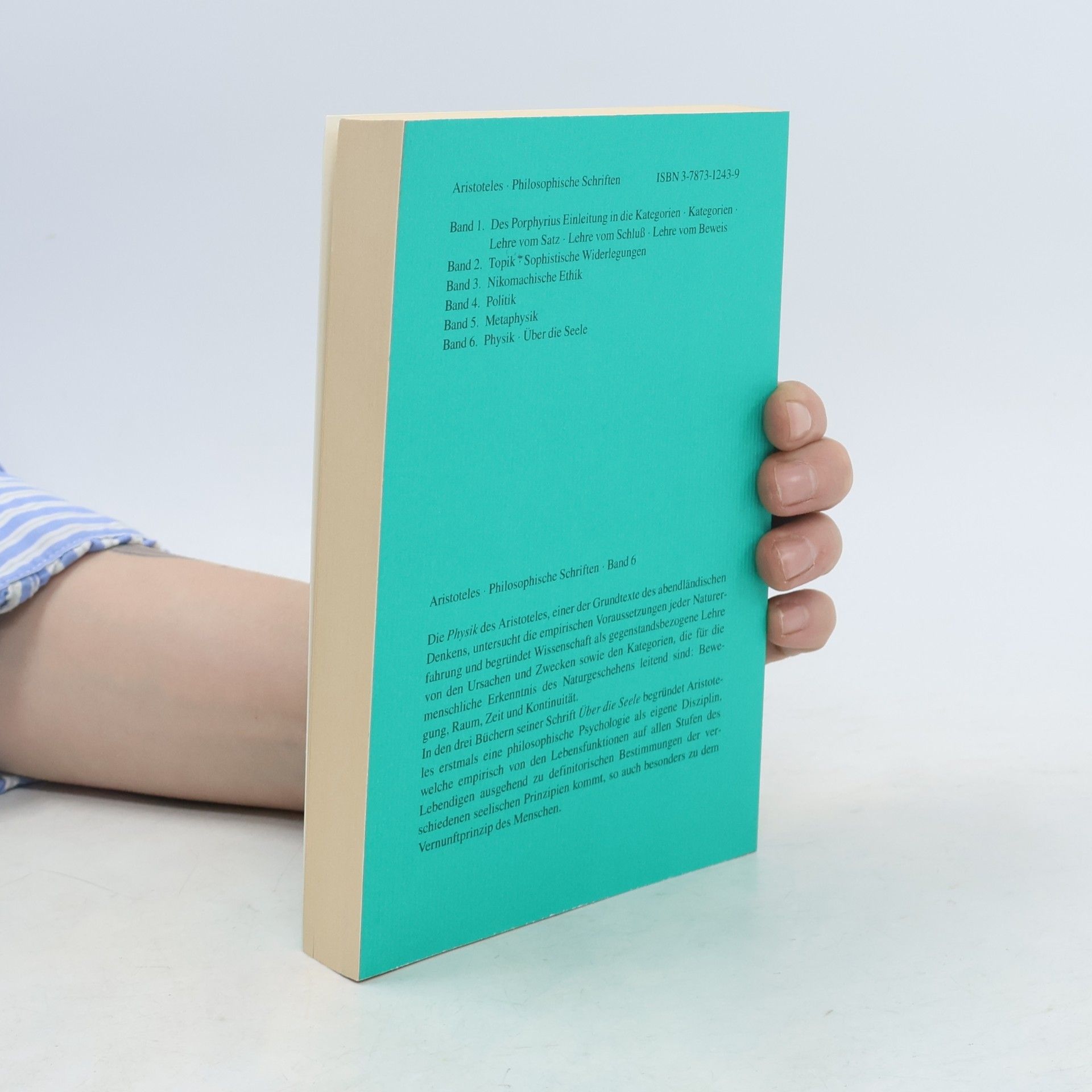 Aristotle Philosophische Schriften