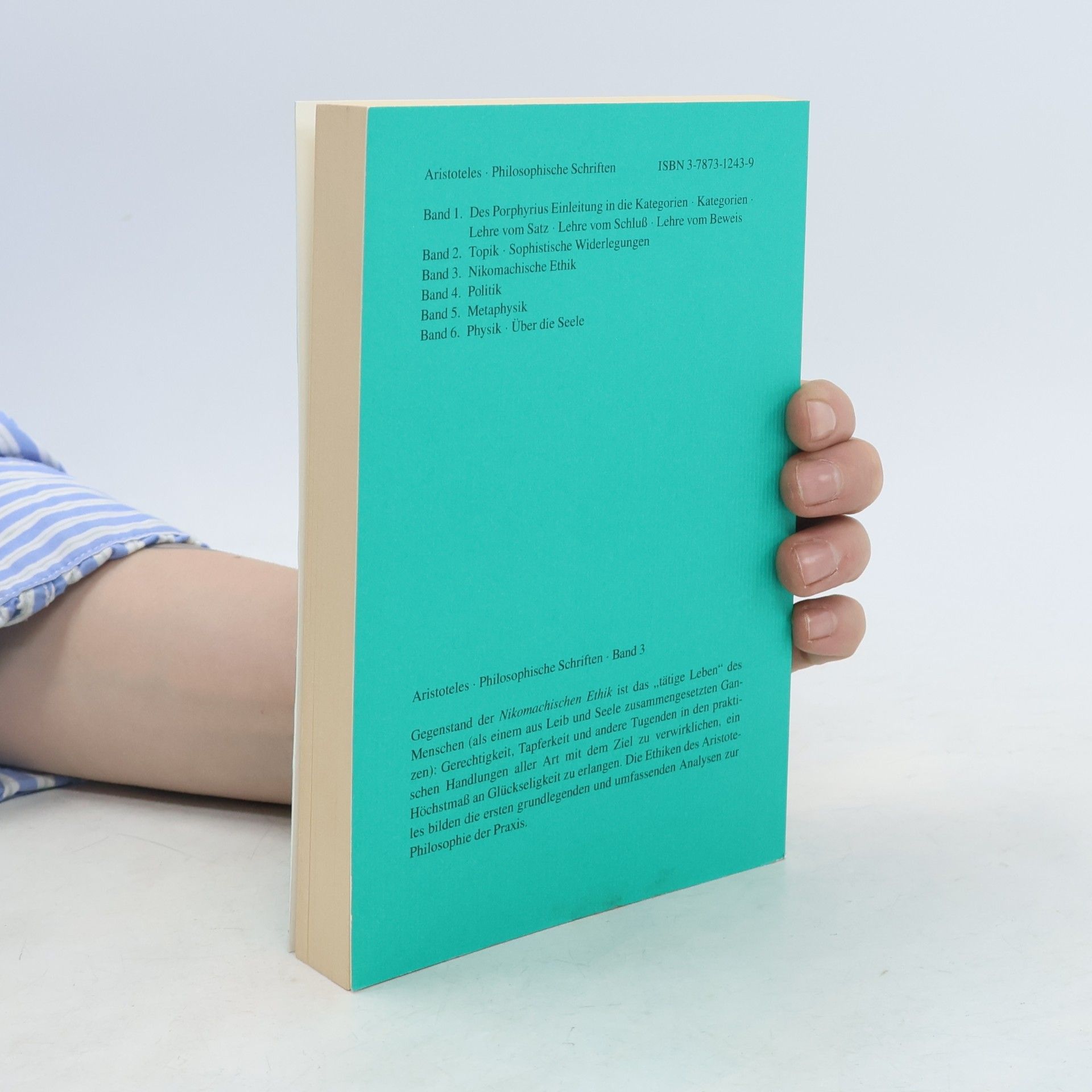 Aristotelés Philosophische Schriften