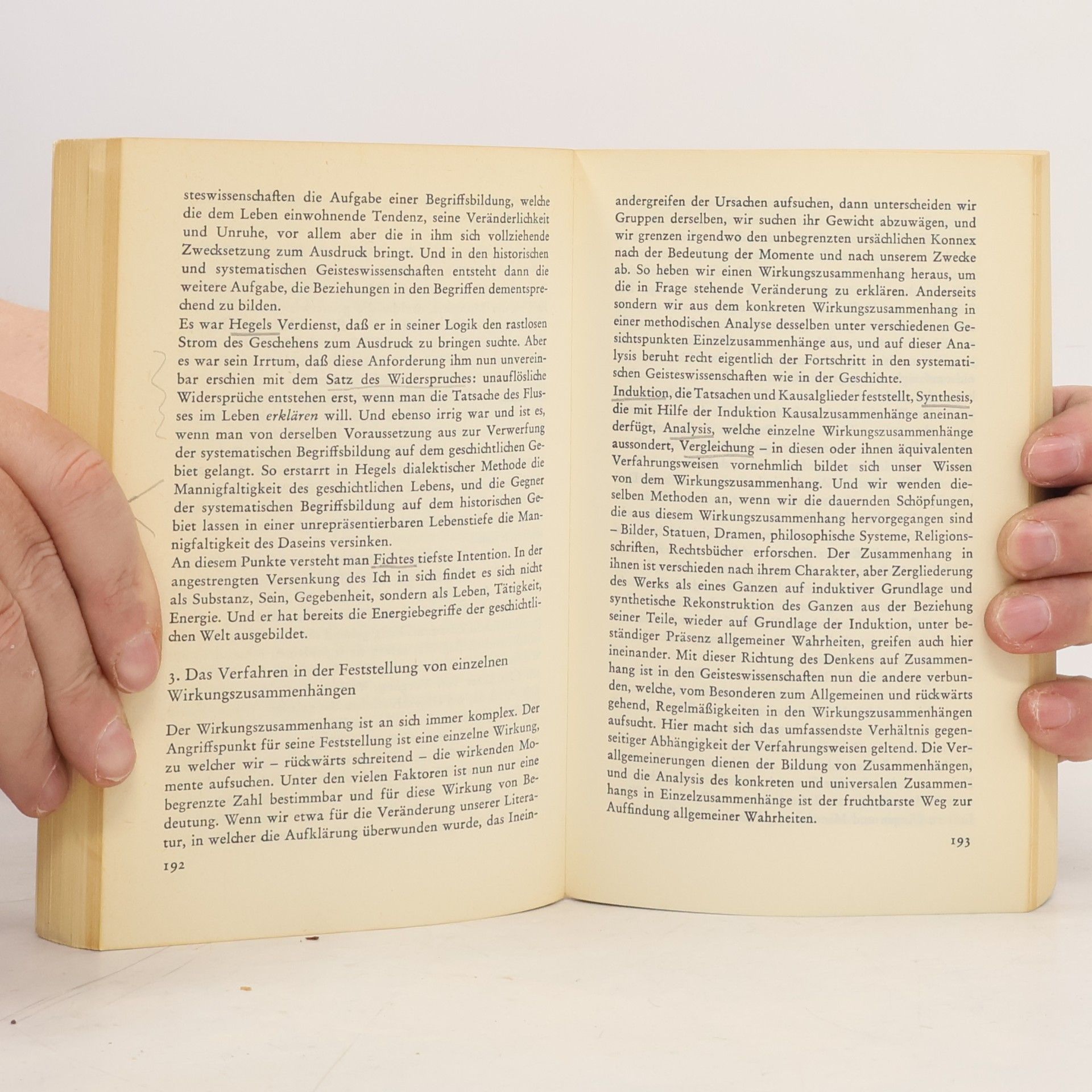 Wilhelm Dilthey  Der Aufbau der geschichtlichen Welt in den Geisteswissenschaften