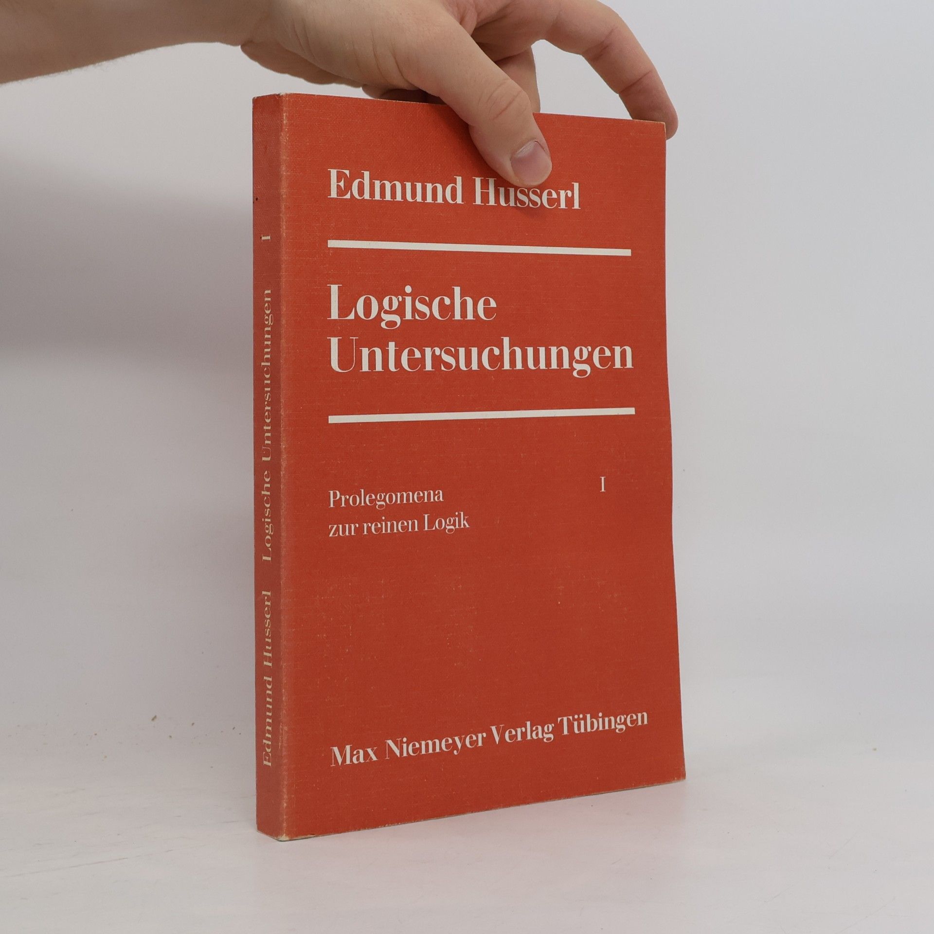 Edmund Husserl Logische Untersuchungen