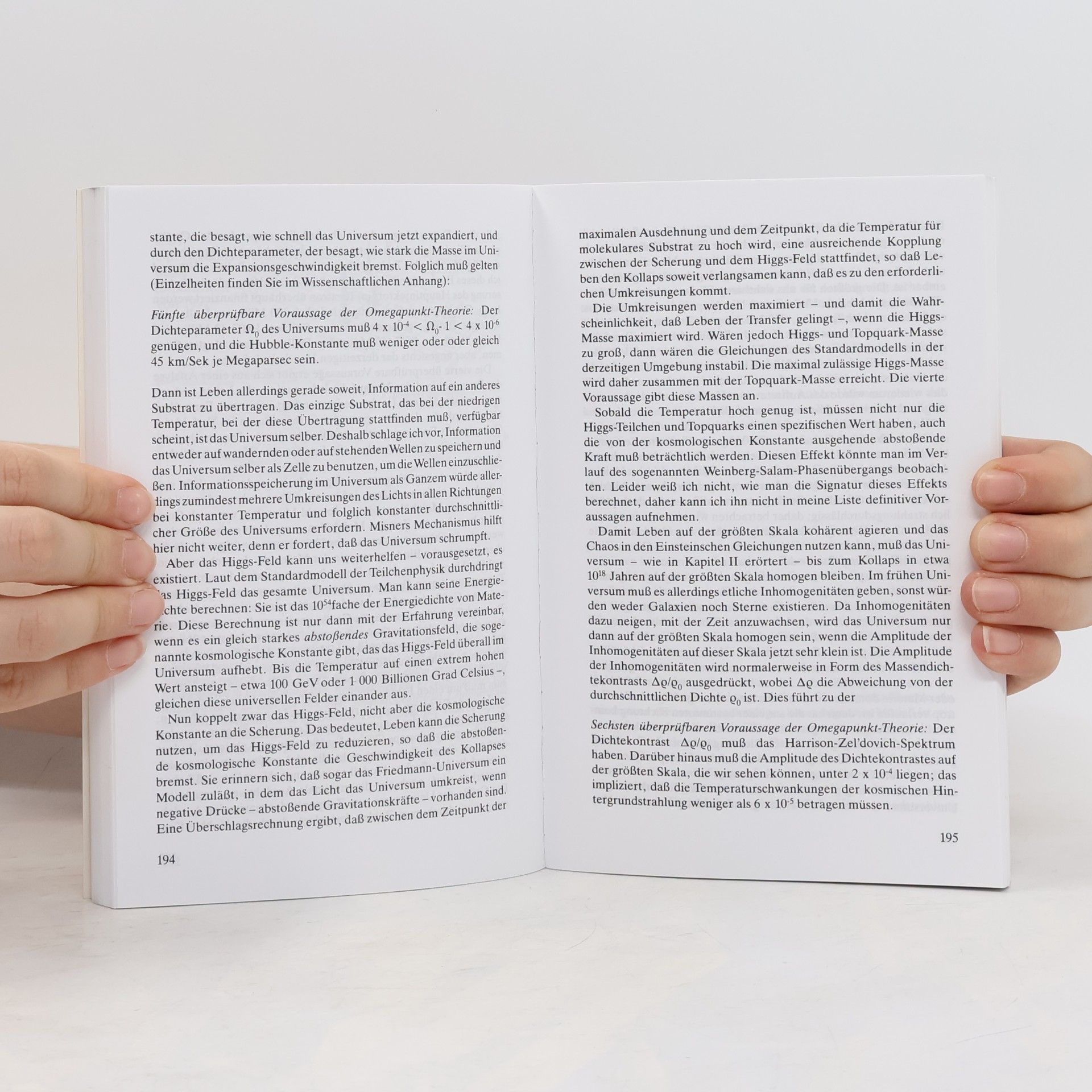 Frank J. Tipler Die Physik der Unsterblichkeit