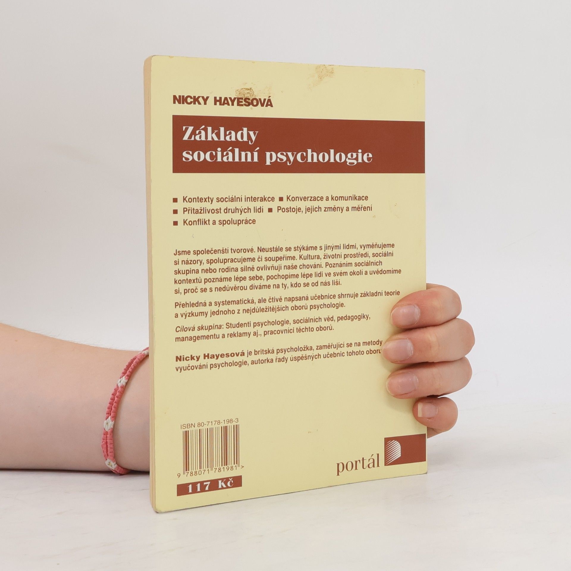 Nicola Jane Hayes Základy sociální psychologie