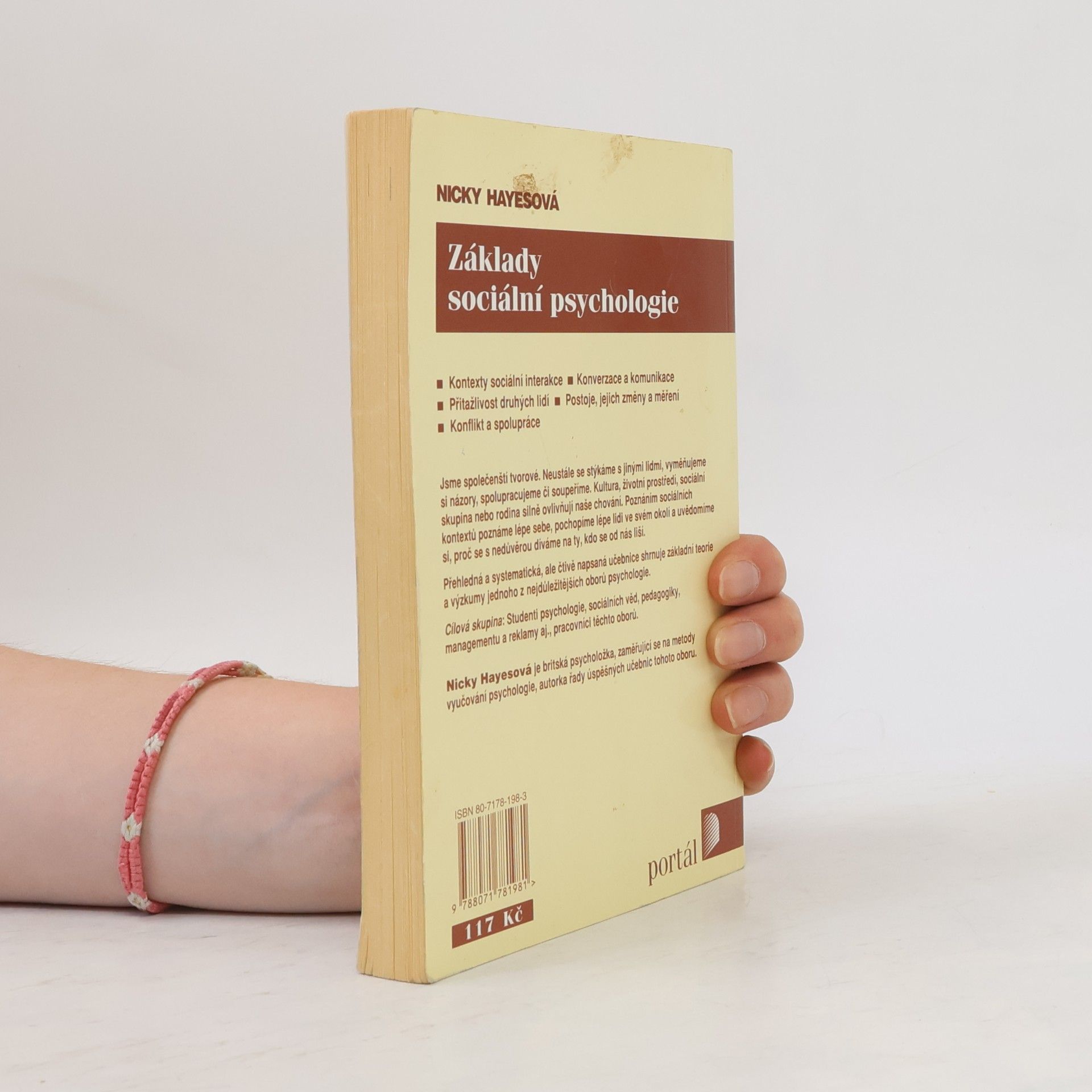 Nicola Jane Hayes Základy sociální psychologie