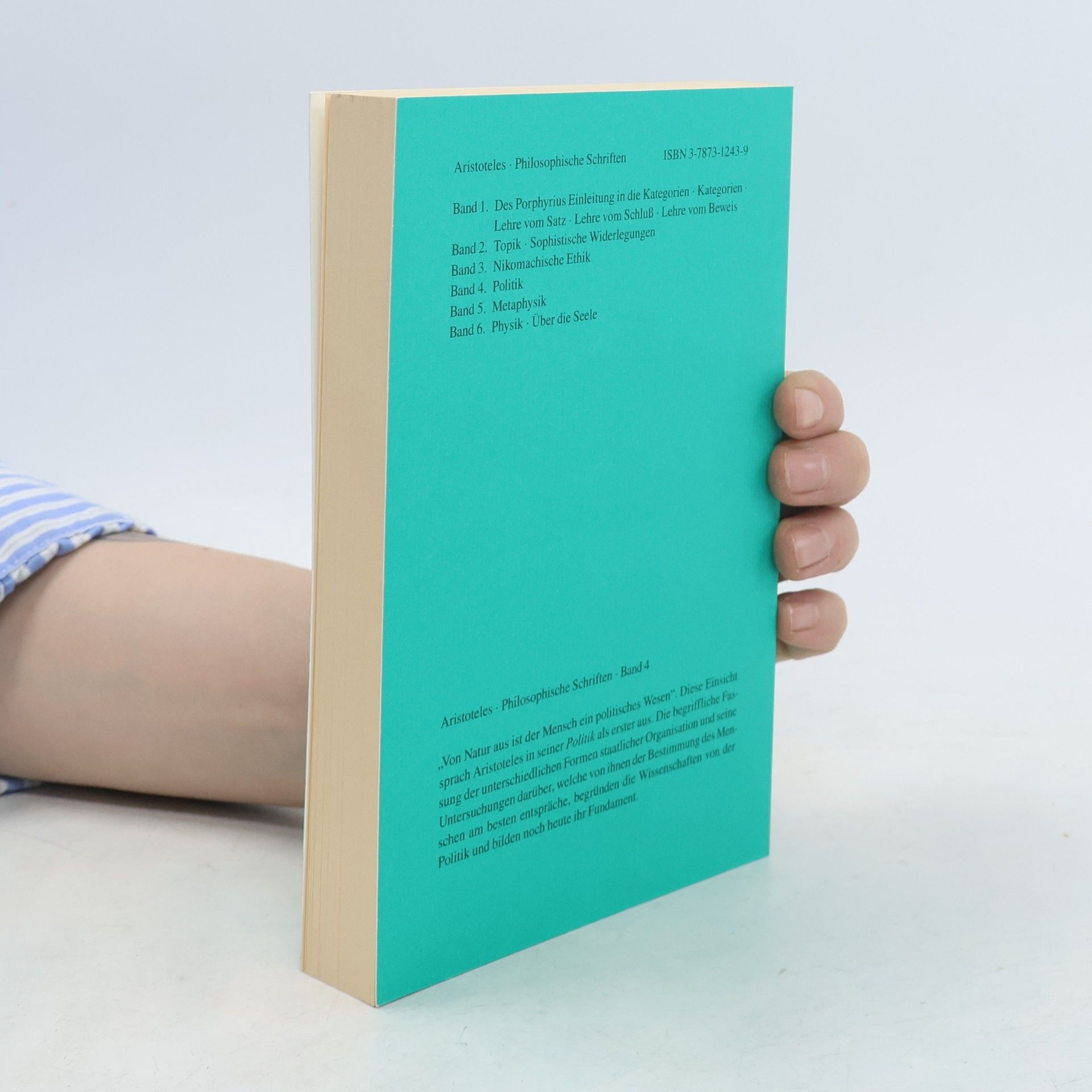 Aristotle Philosophische Schriften