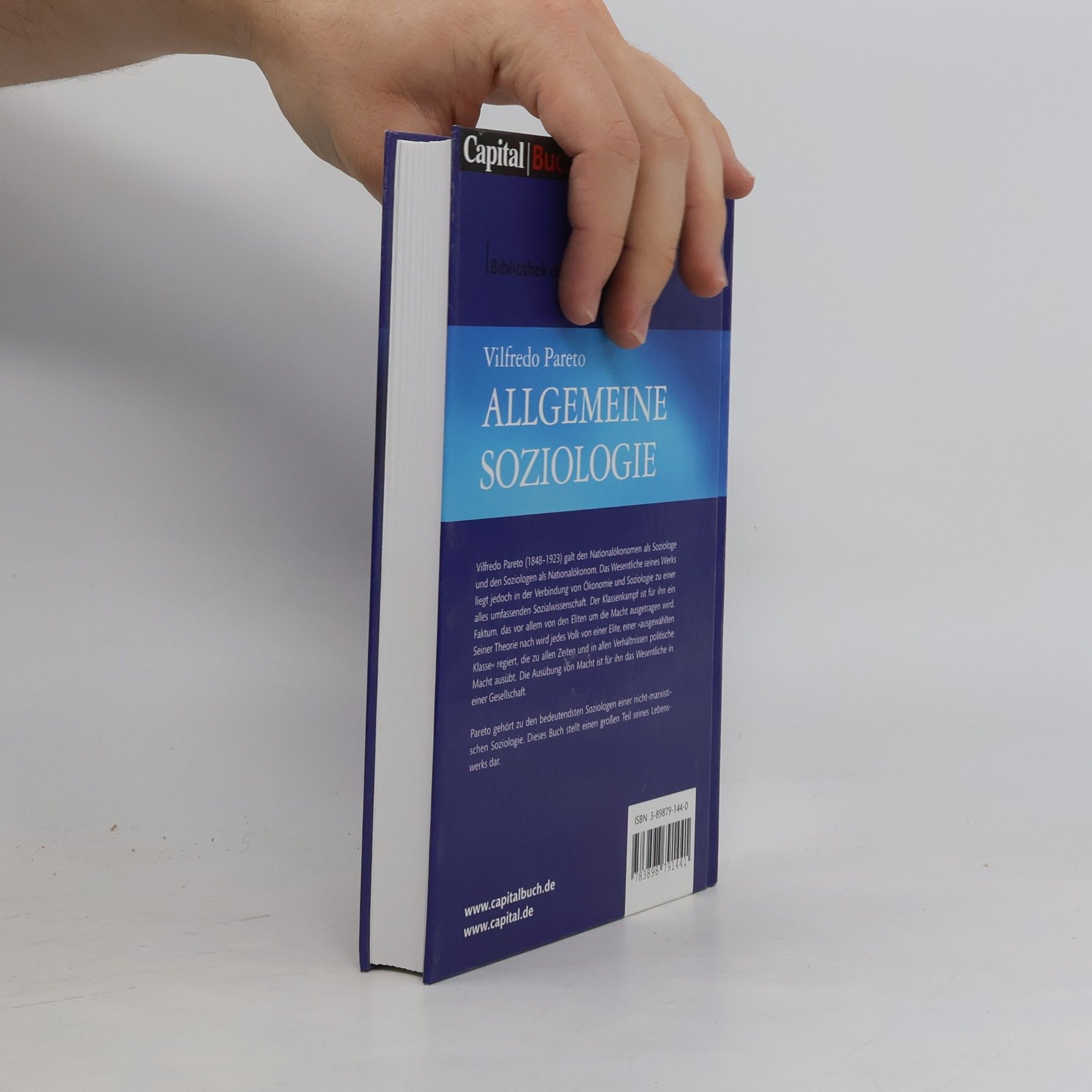 Vilfredo Pareto Allgemeine Soziologie