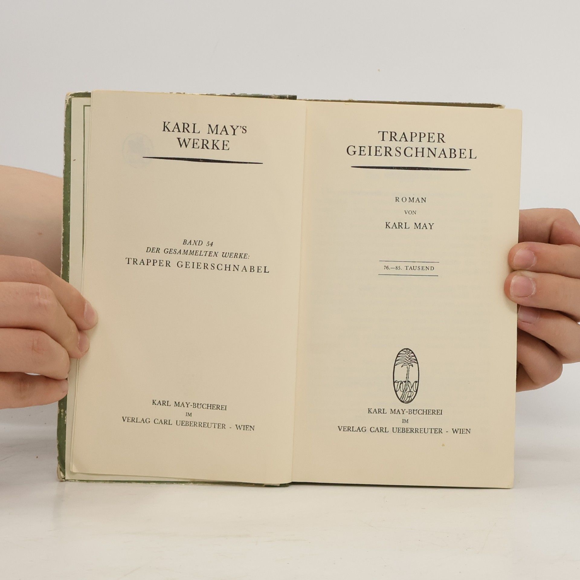 Karl May Trapper Geierschnabel