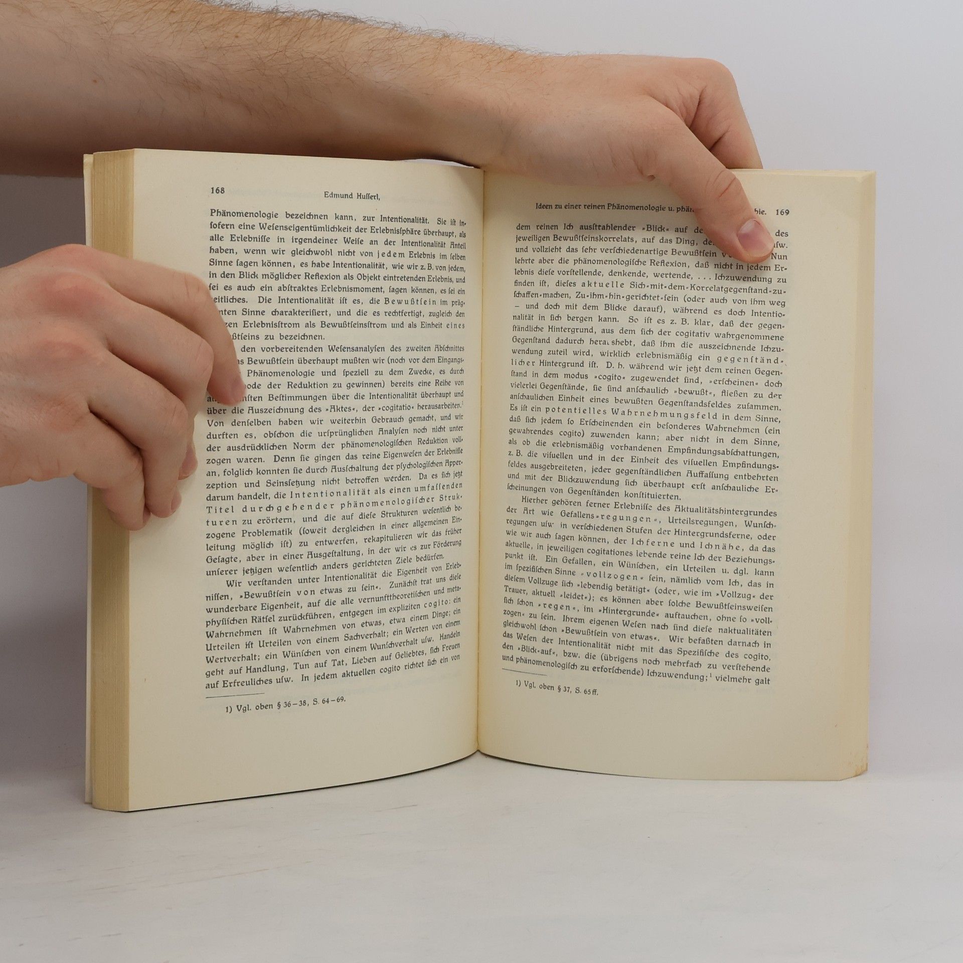 Edmund Husserl Ideen zu einer reinen Phänomenologie und phänomenologischen Philosophie