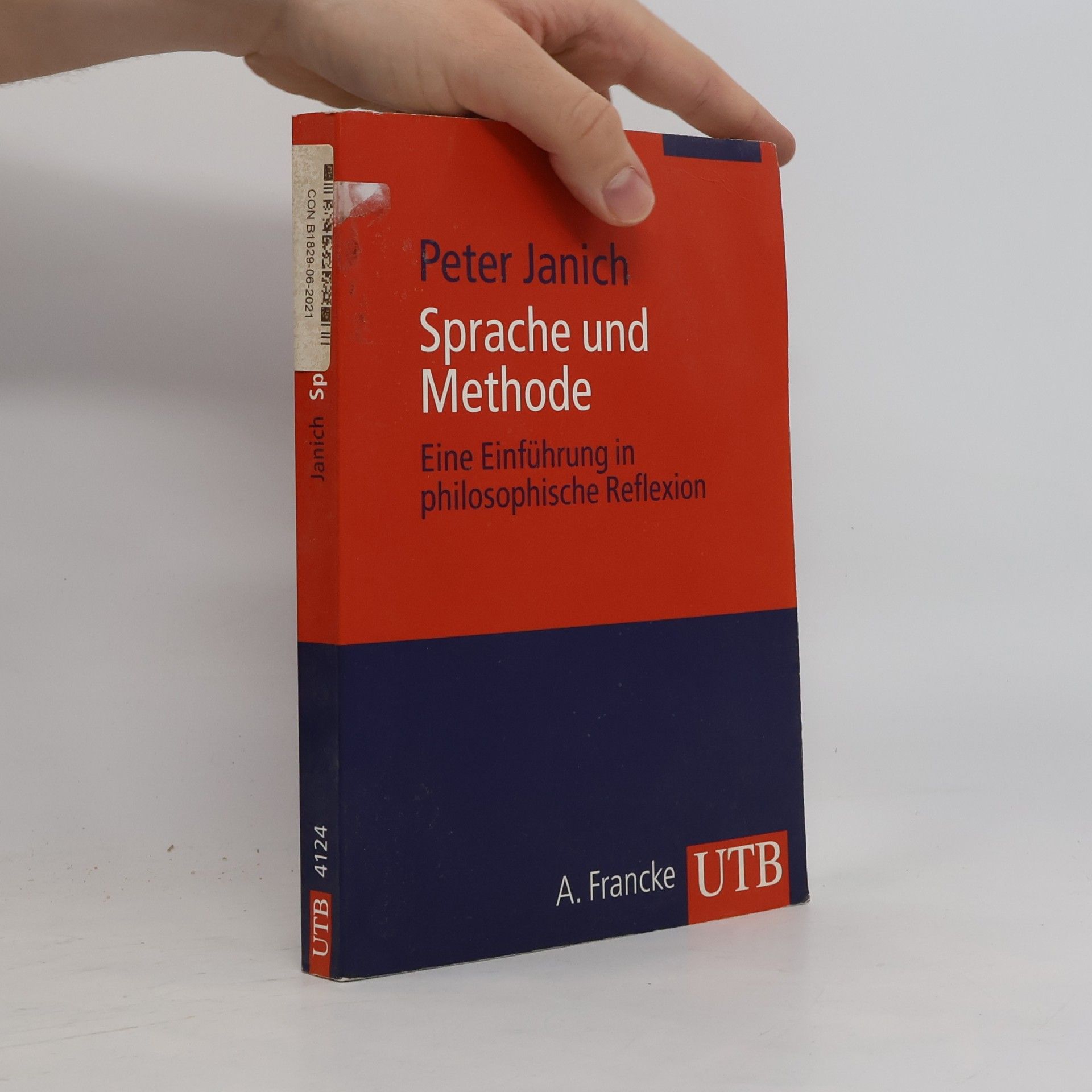 Peter Janich Sprache und Methode