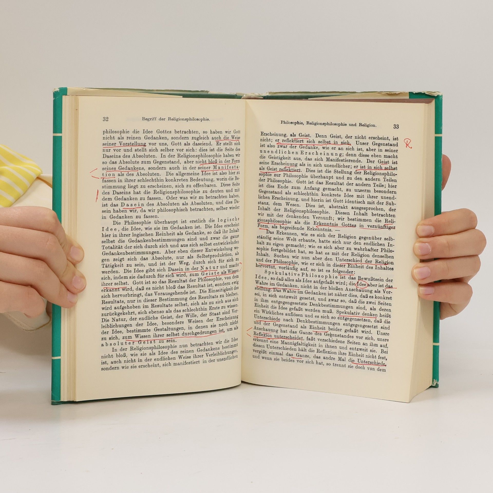 Georg Wilhelm Friedrich Hegel Vorlesungen über die Philosophie der Religion I.