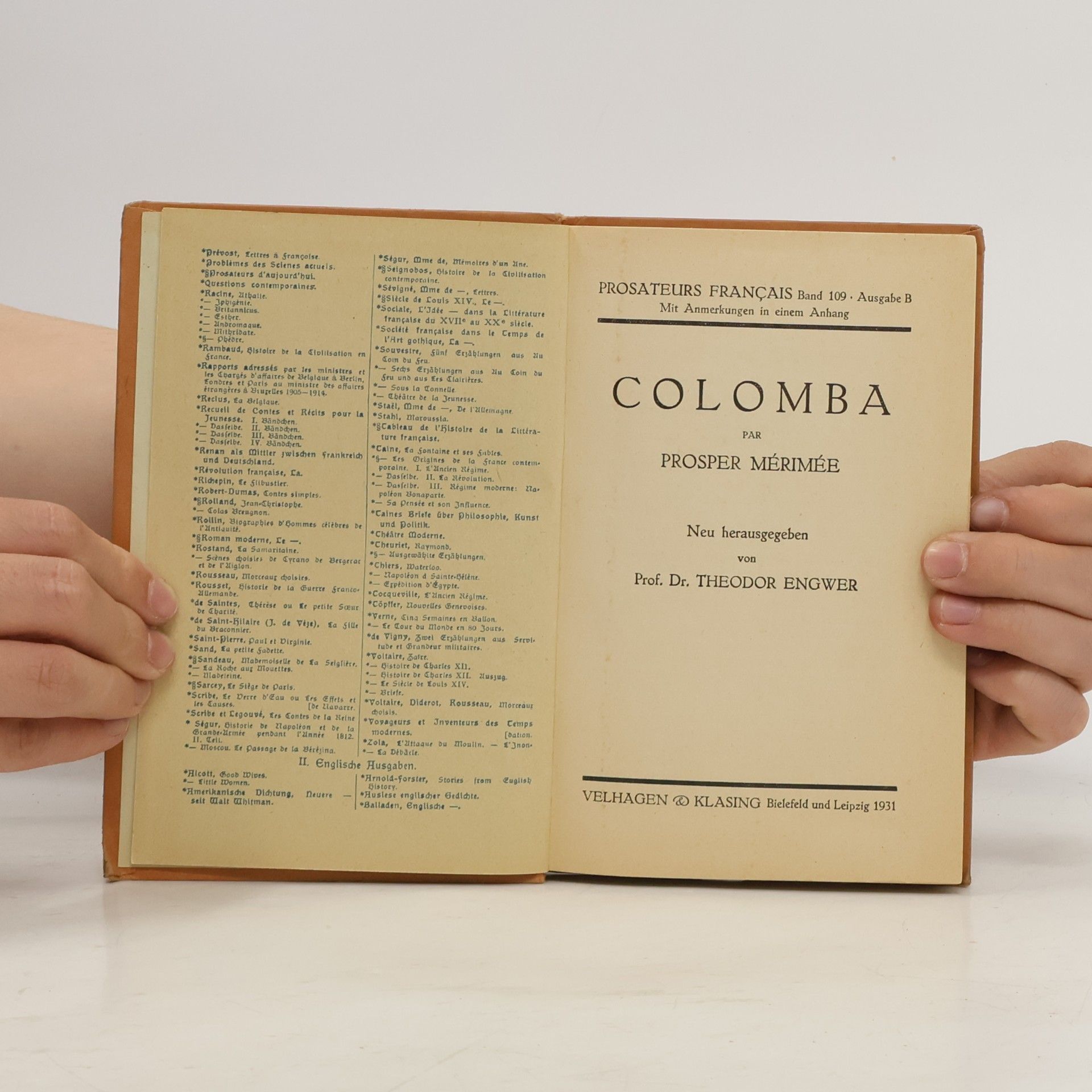 Prosper Mérimée Colomba
