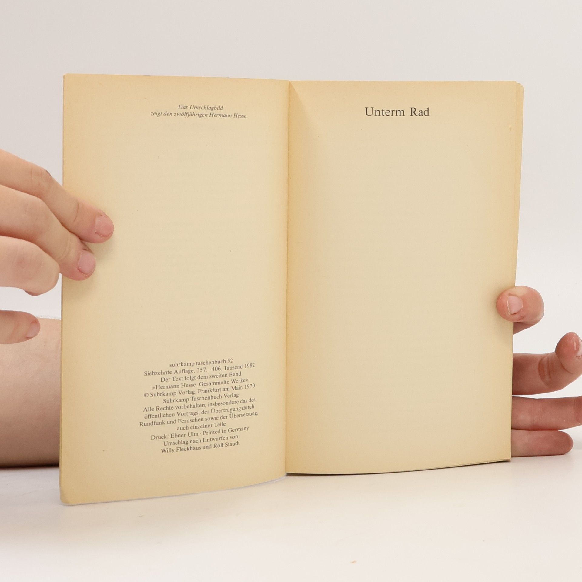 Hermann Hesse Unterm Rad