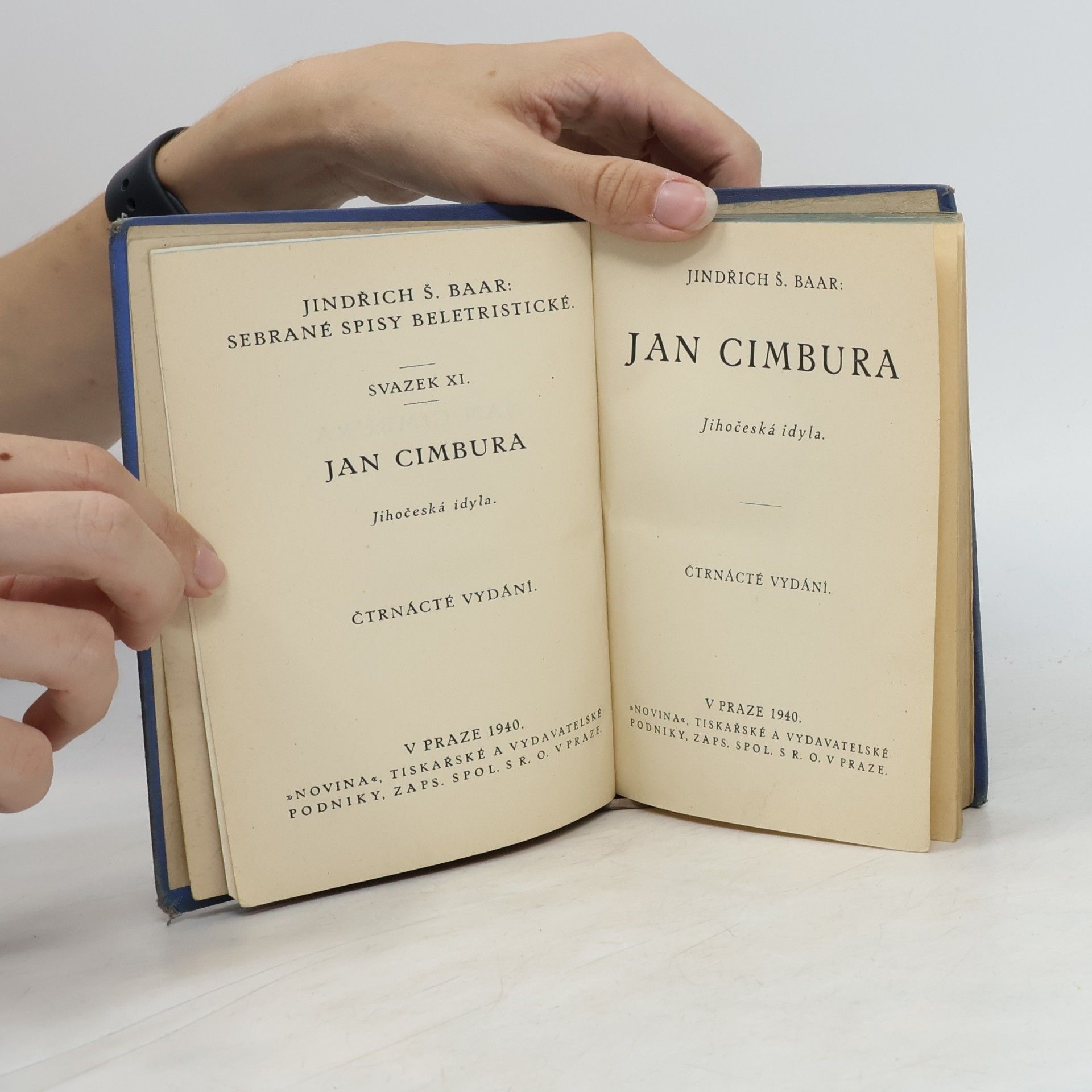 Jindřich Šimon Baar Jan Cimbura