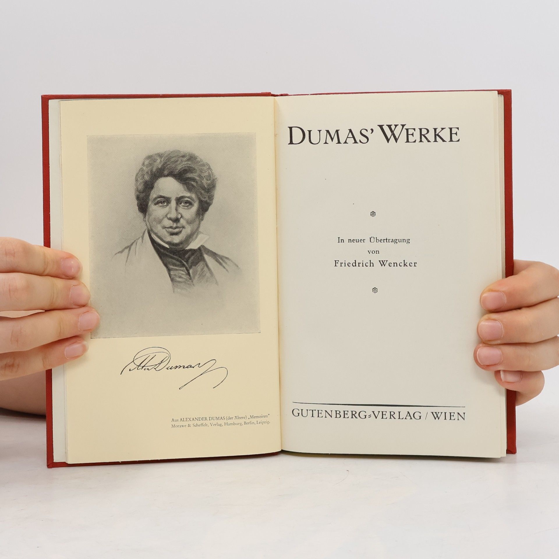 Alexandre Dumas der Ältere Dumas Werke. Die drei Musketiere