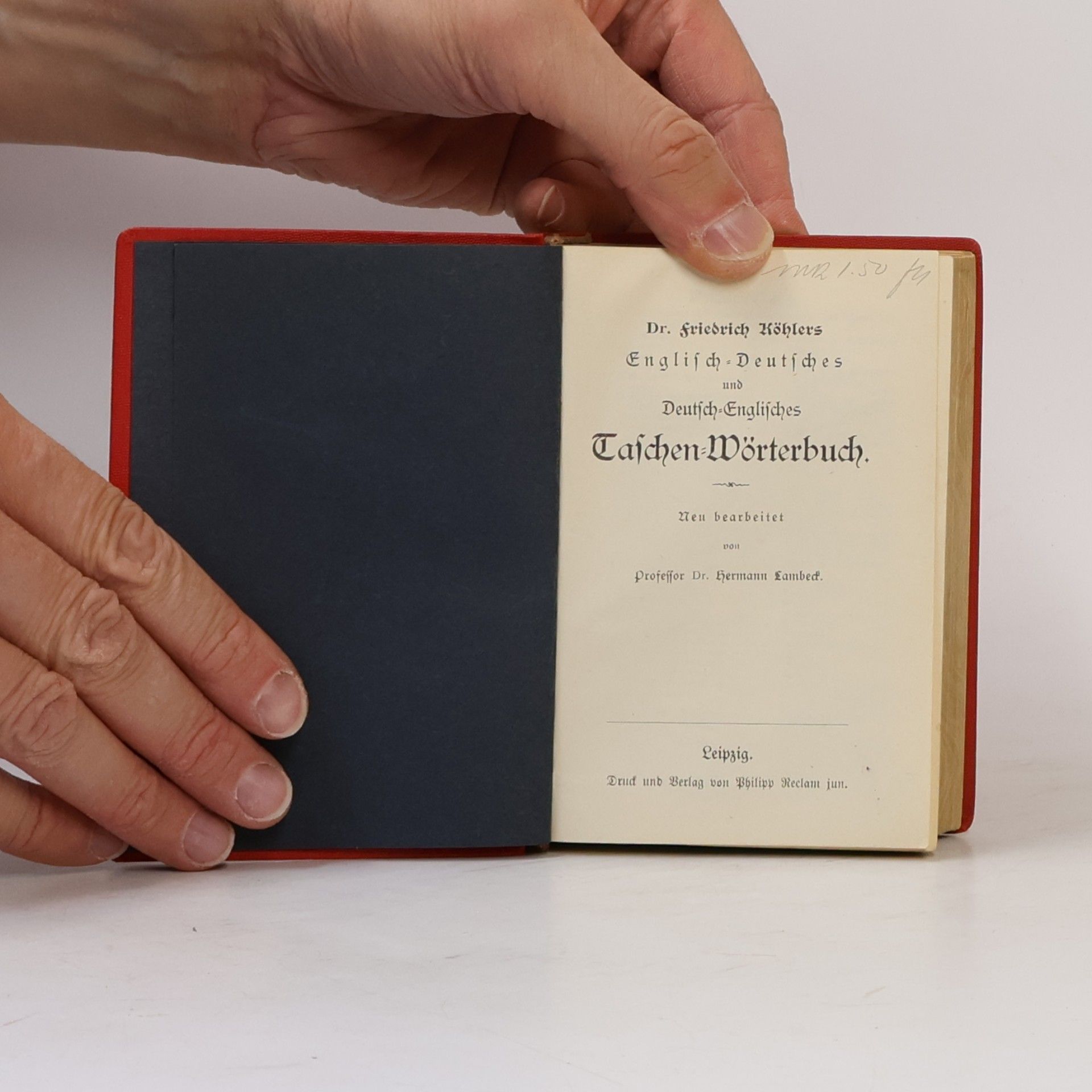 Friedrich Kohler Englisch-Deutsches und Deutsch-Englisches Taschen-Wörterbuch