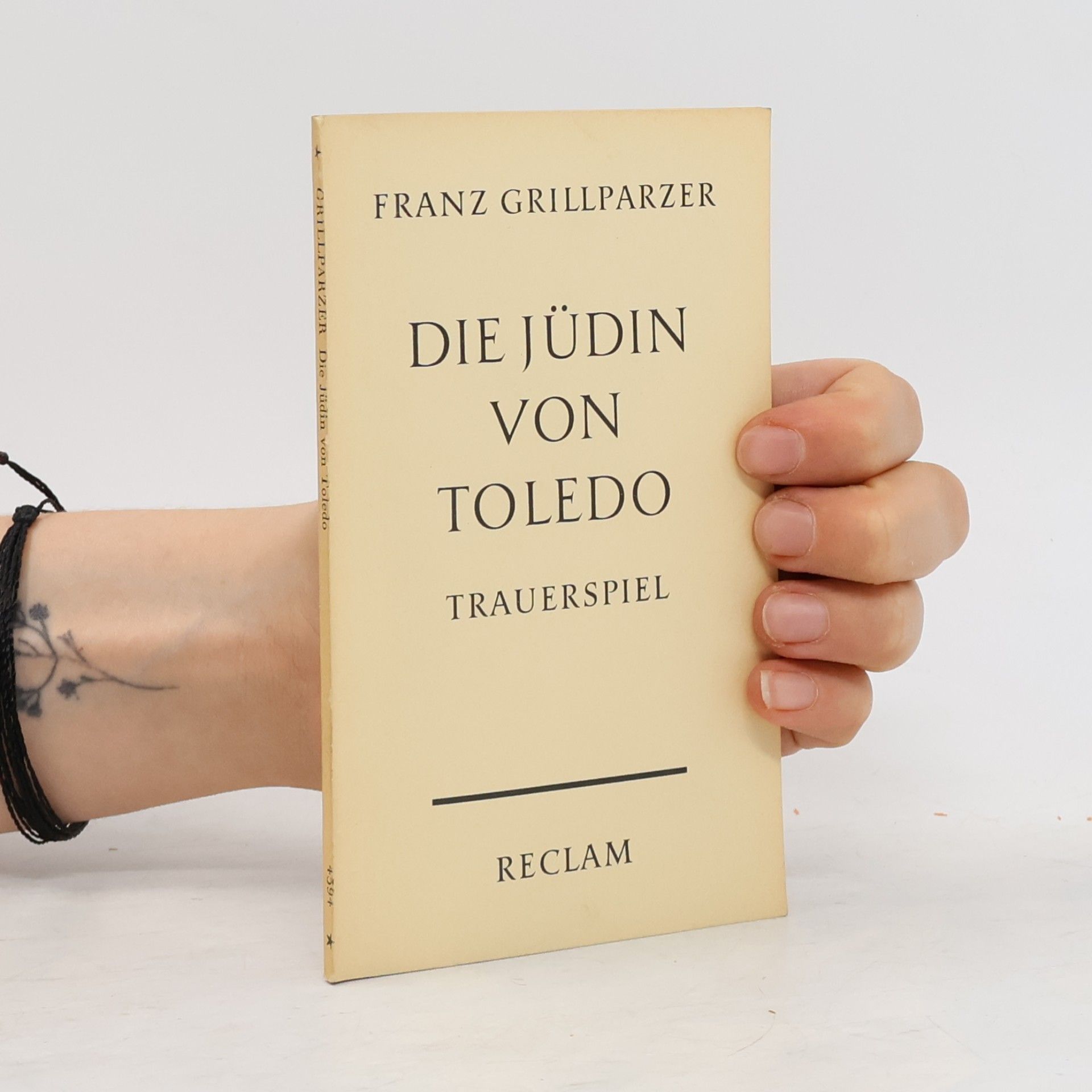 Franz Grillparzer Die Jüdin von Toledo