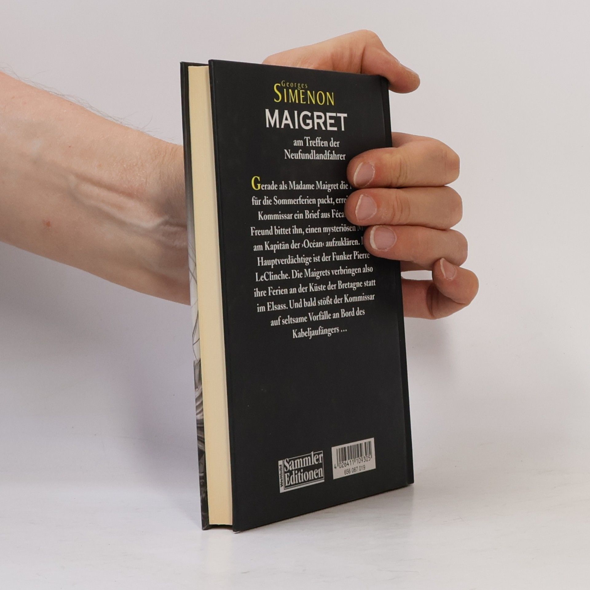 Georges Simenon Maigret am Treffen der Neufundlandfahrer