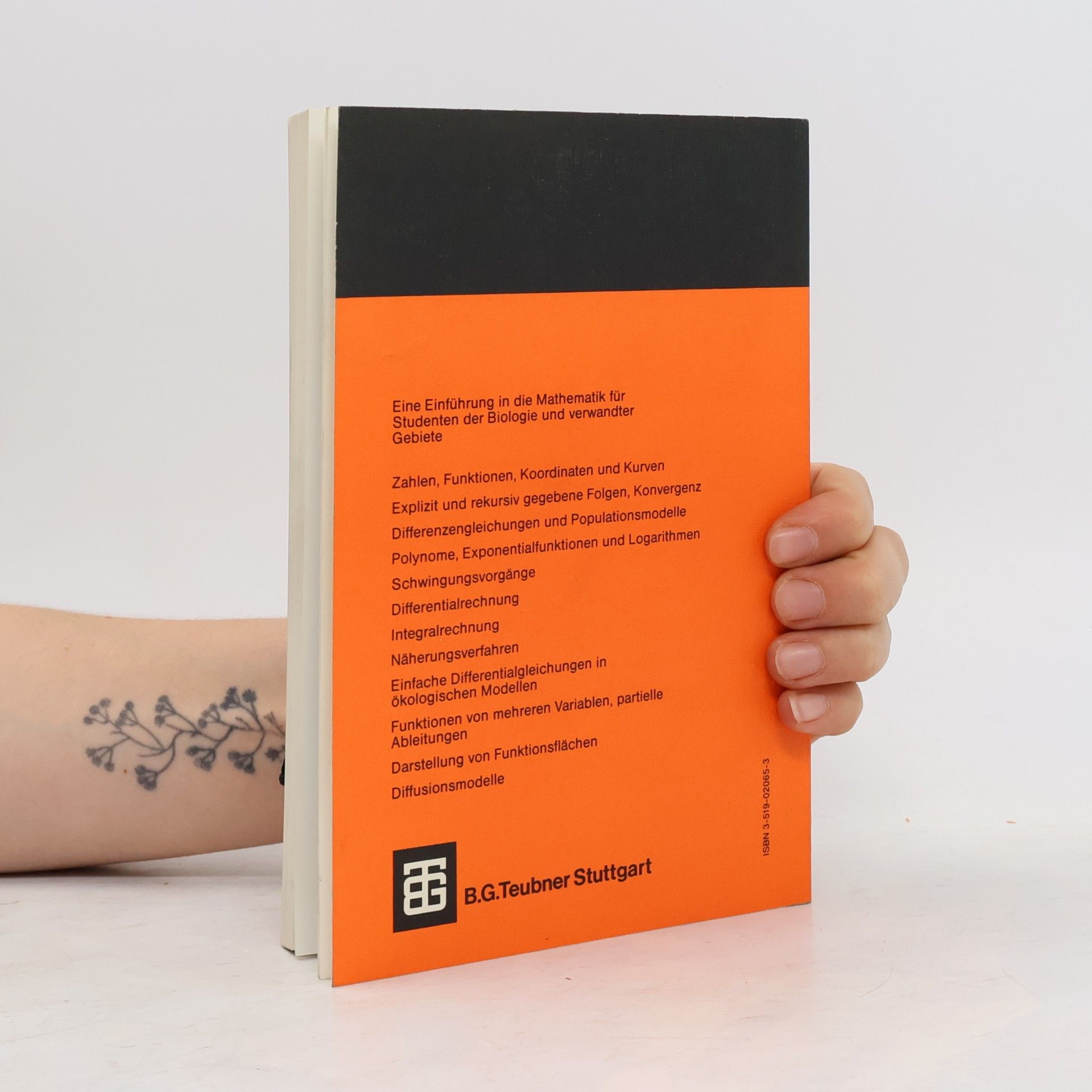 Herbert Vogt Teubner Studienbücher Mathematik: Grundkurs Mathematik für Biologen