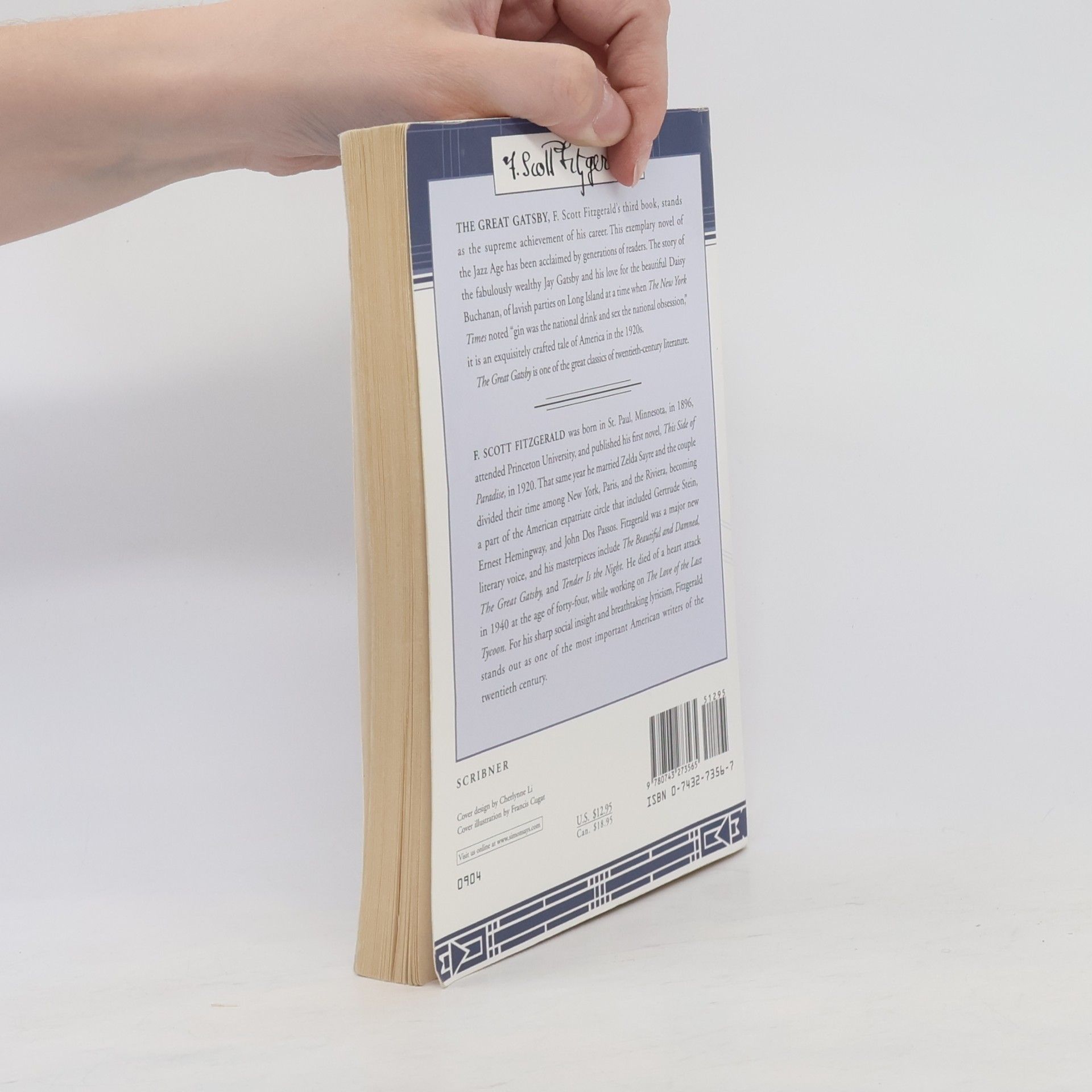 Francis Scott Fitzgerald The Great Gatsby