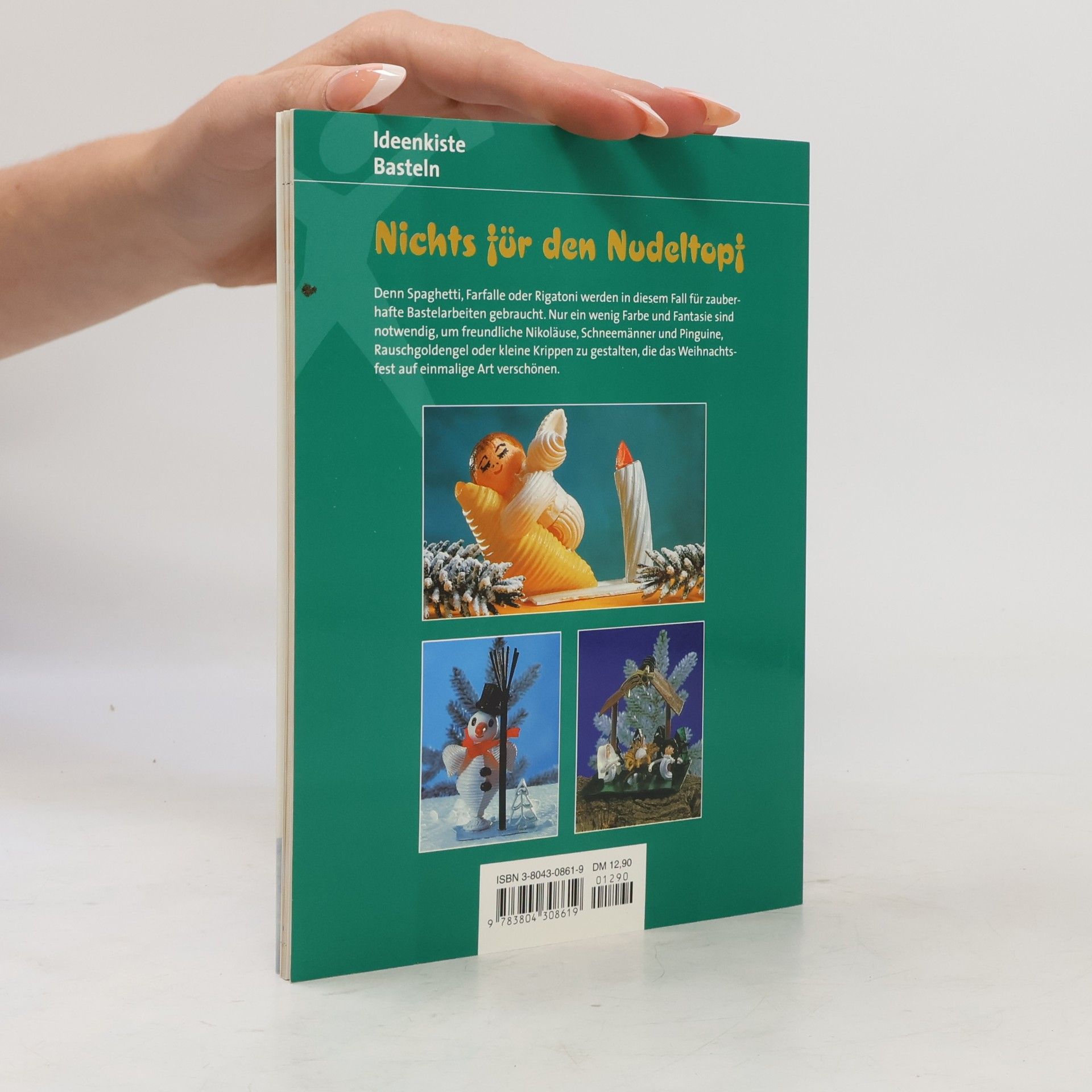 Ingriani Machander Weihnachtsbasteln mit Nudeln
