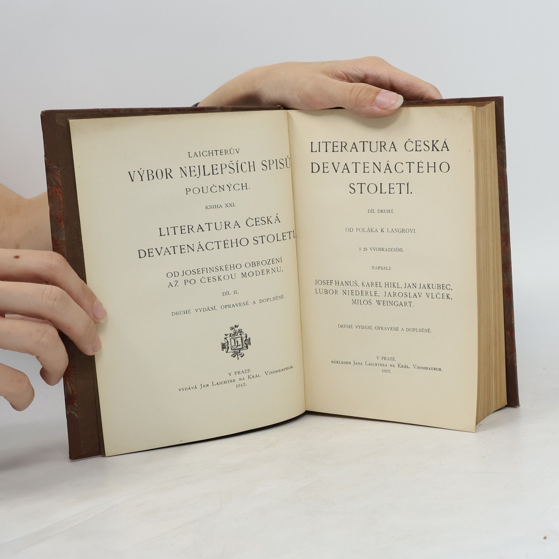 Various authors Literatura česká devatenáctého století 2