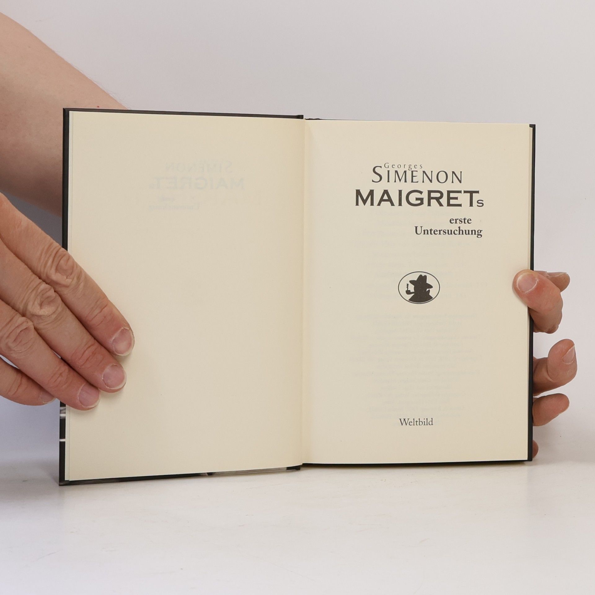 Georges Simenon Maigrets erste Untersuchung