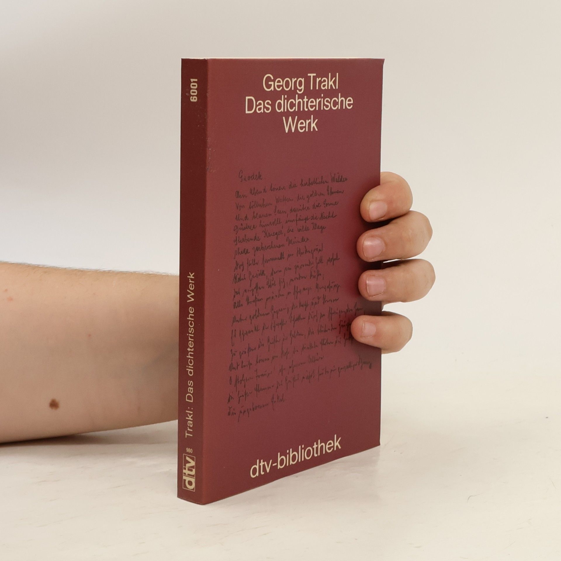 Georg Trakl Das dichterische Werk