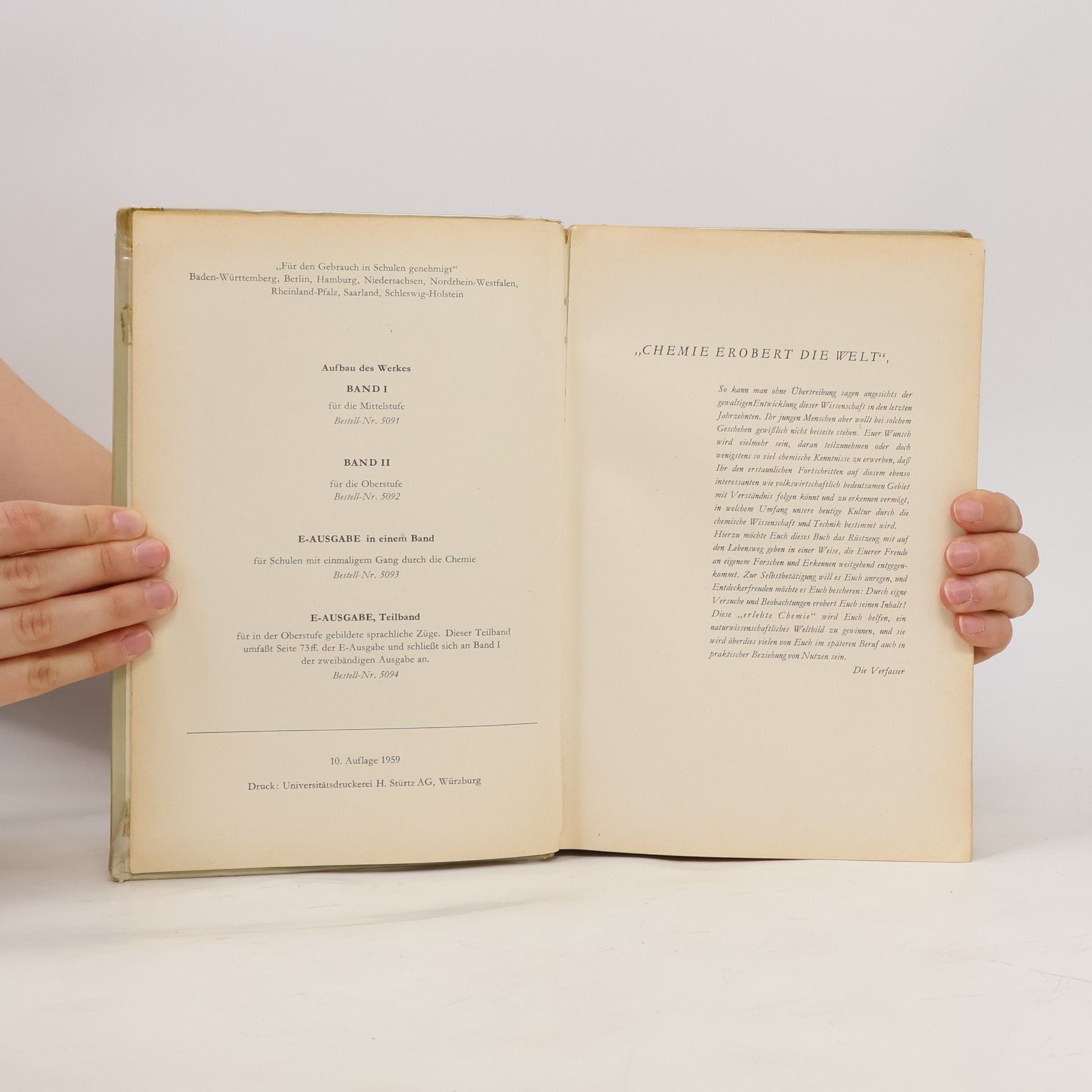 Collectif d'auteurs Lehrbuch der Chemie. Band II