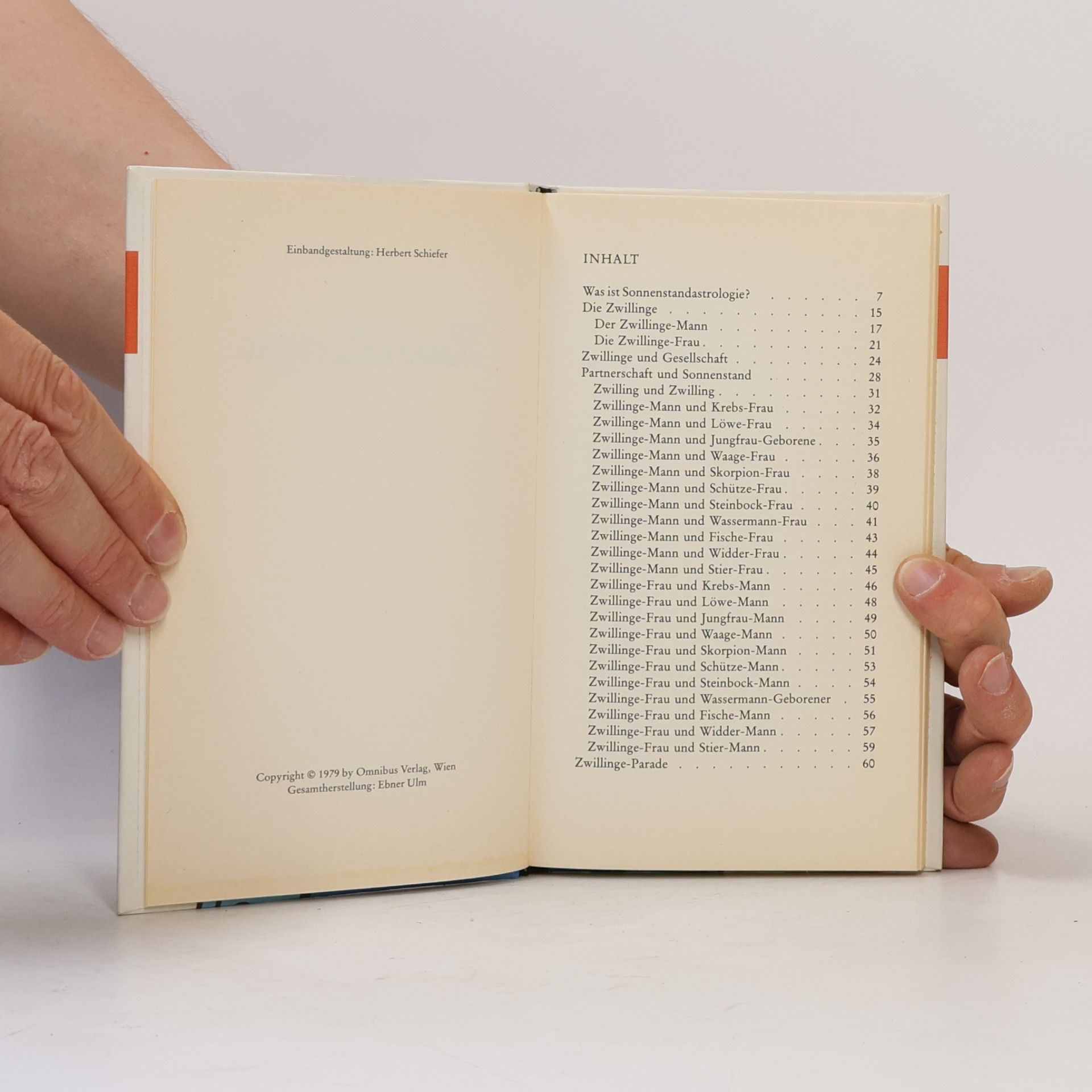 Heinz Fidelsberger Zwillinge 22. Mai - 21. Juni