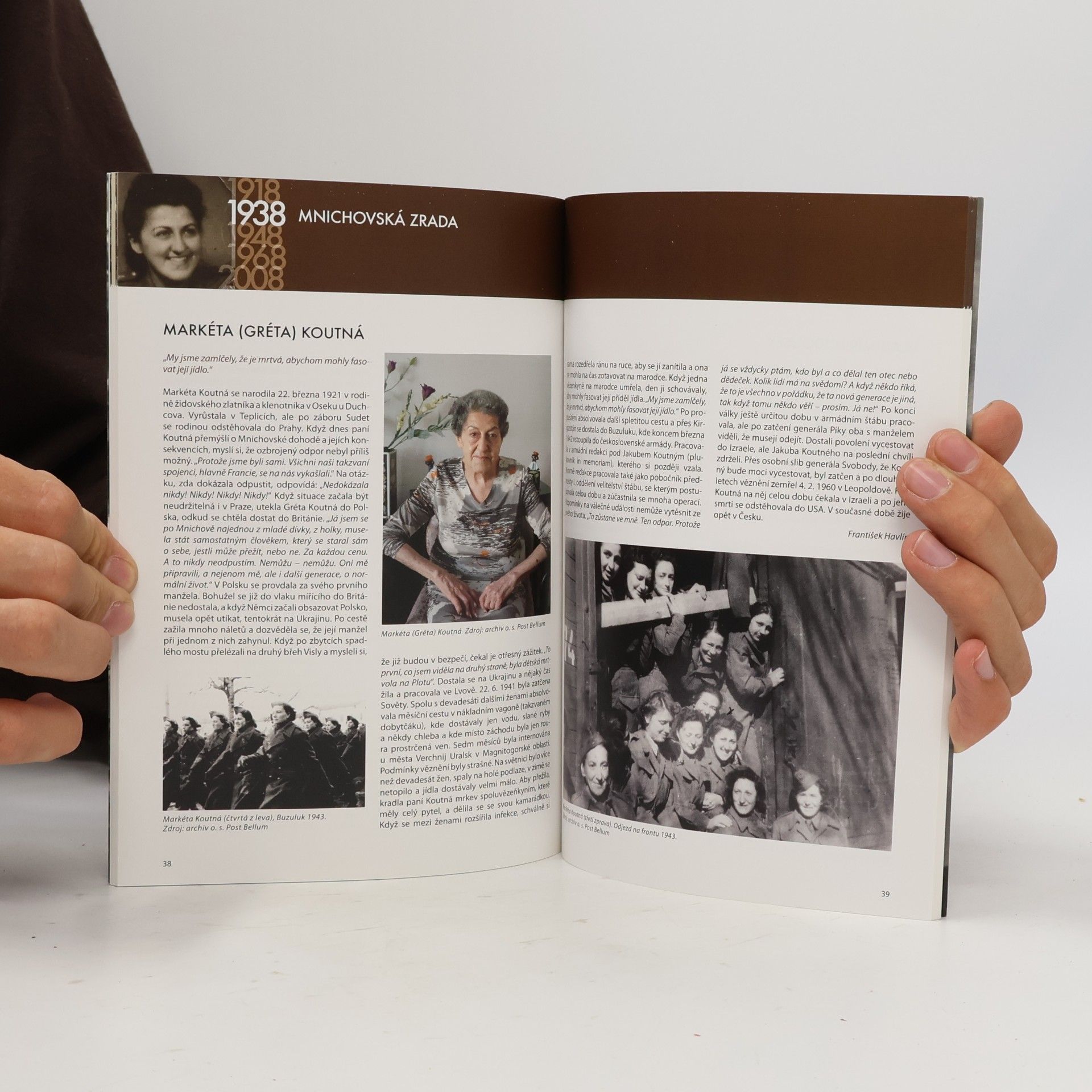 Tomáš Chalupa Mnichovská zrada. 1938. Katalog k výstavě: Osmičky v čase