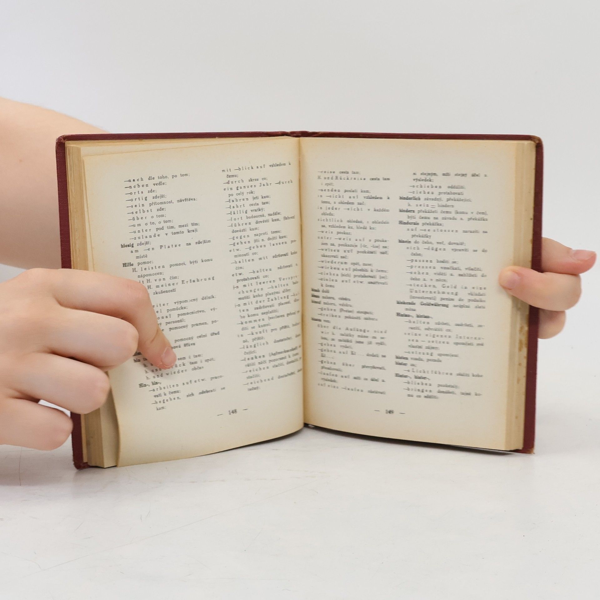 Bedřich Ernest Německo-český obchodní slovník. Deutsch-Tschechisches Kaufmännisches Wörterbuch