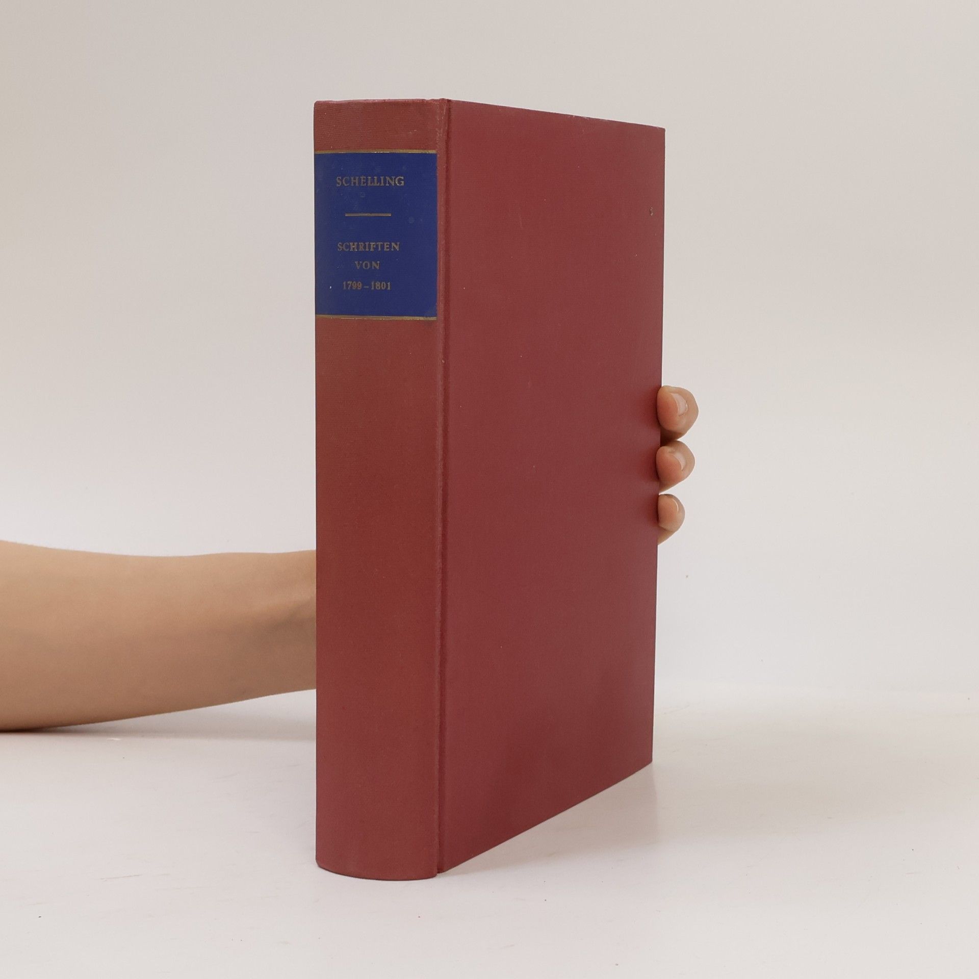 Schriften von 1799 - 1801