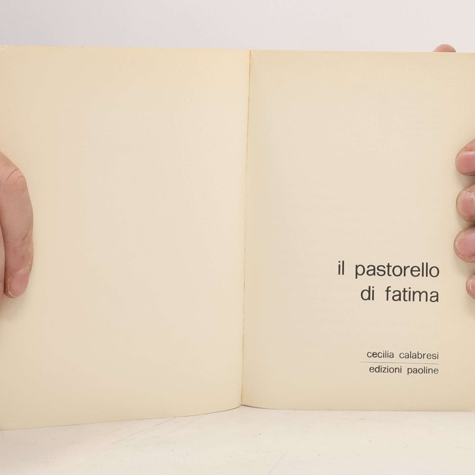 Cecilia Calabresi Il pastorello di fatima