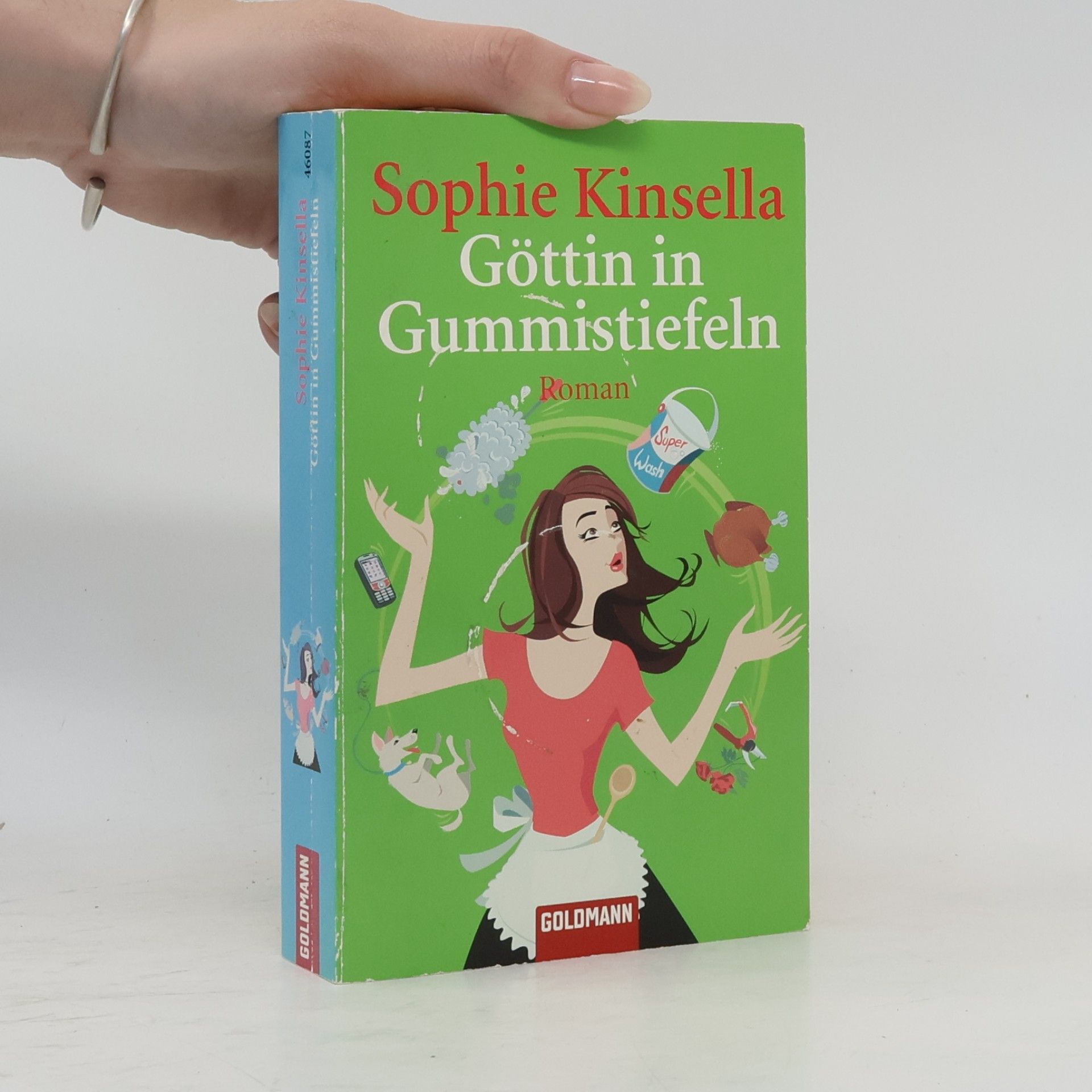 Göttin in Gummistiefeln