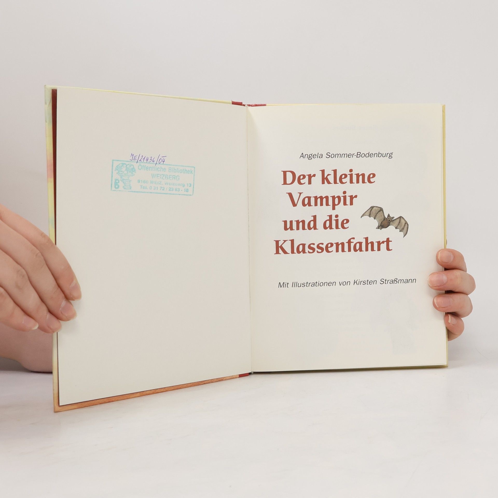 Angela Sommer-Bodenburg Der kleine Vampir und die Klassenfahrt