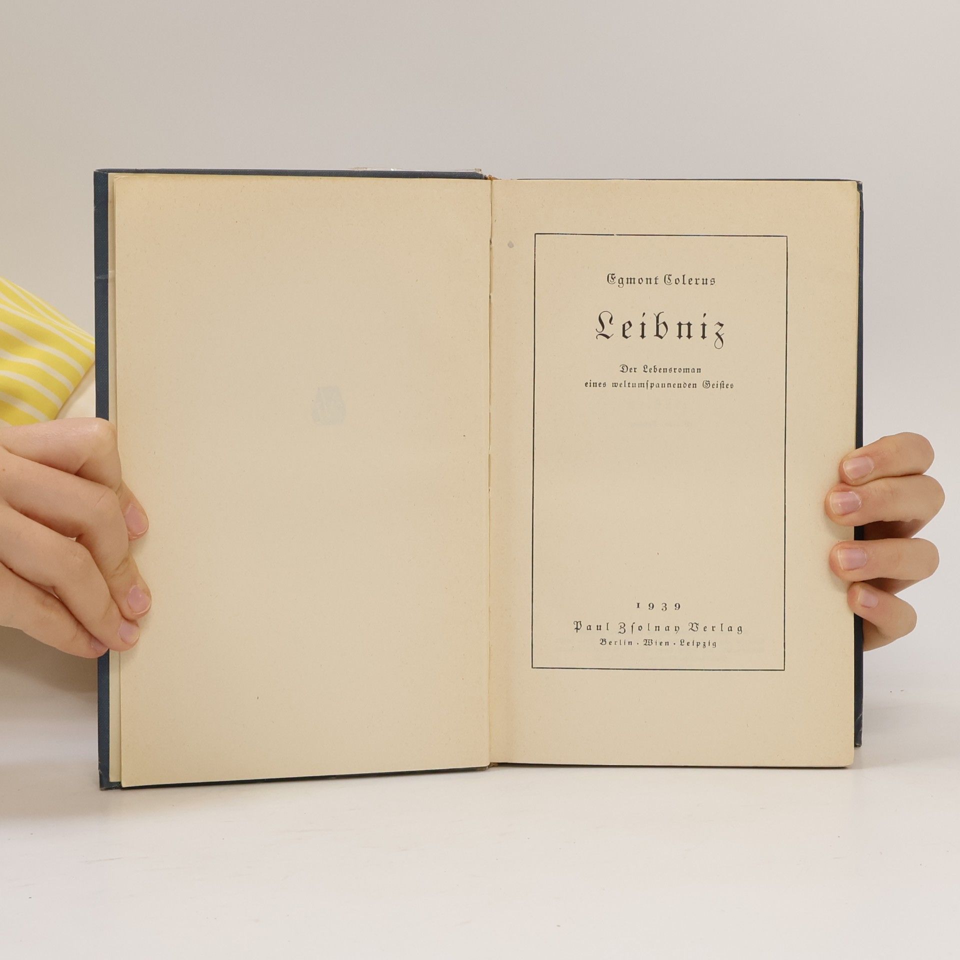 Egmont Colerus Leibniz