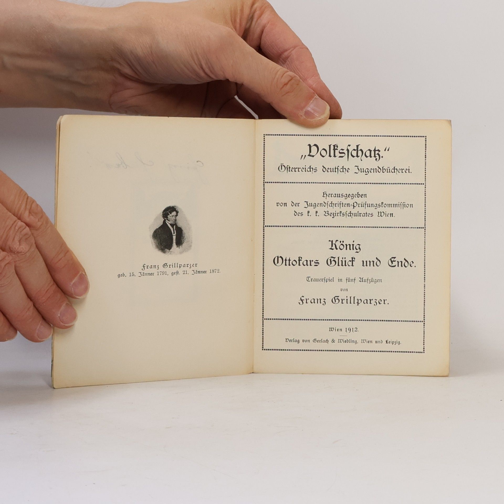 Franz Grillparzer König Ottokars Glück und Ende
