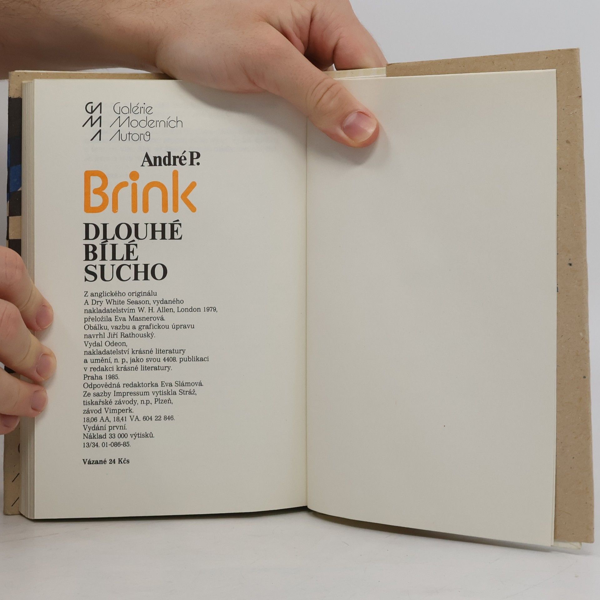 André Brink Dlouhé bílé sucho