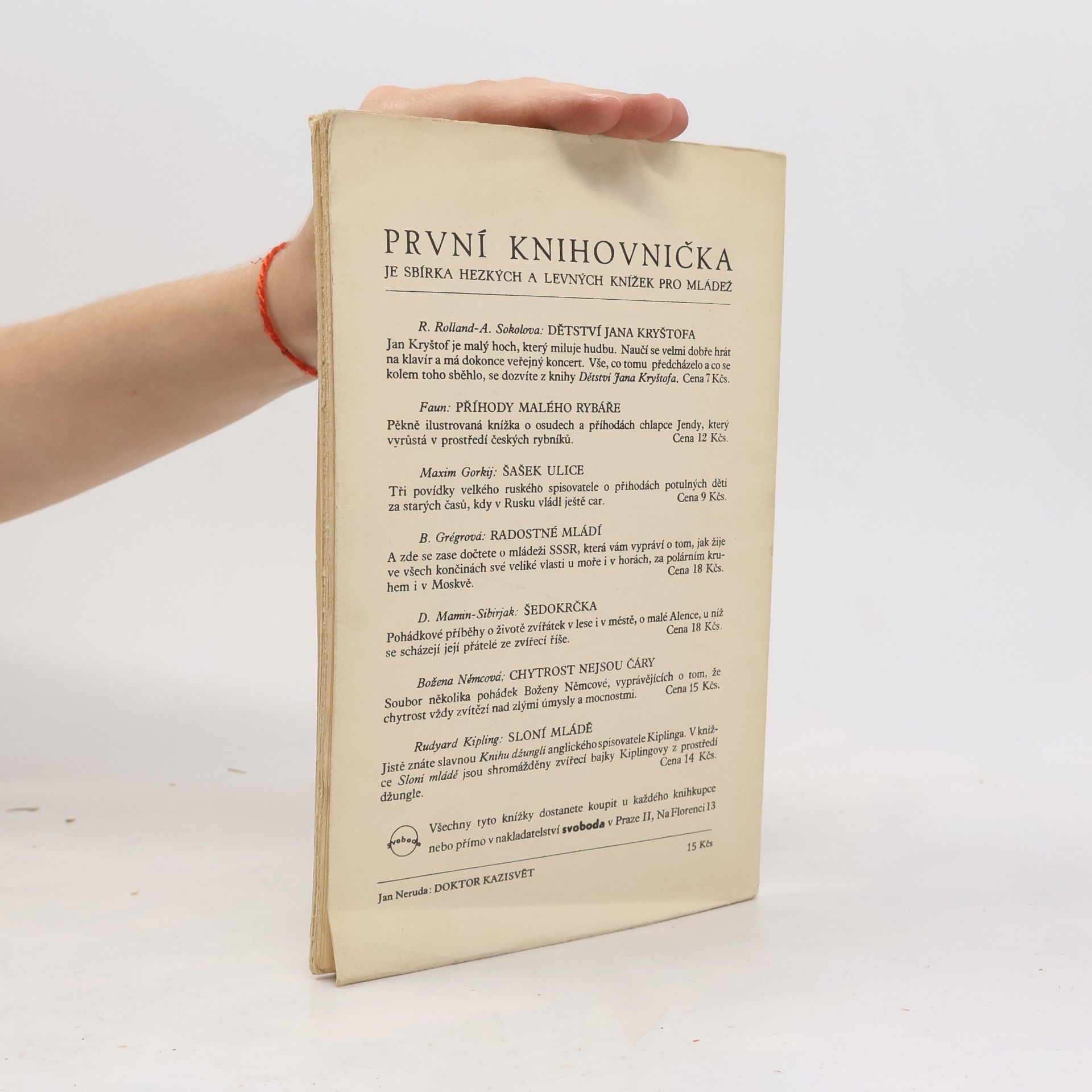 Jan Neruda Doktor Kazisvět. Výbor z "Malostranských povídek" a "Arabesek"