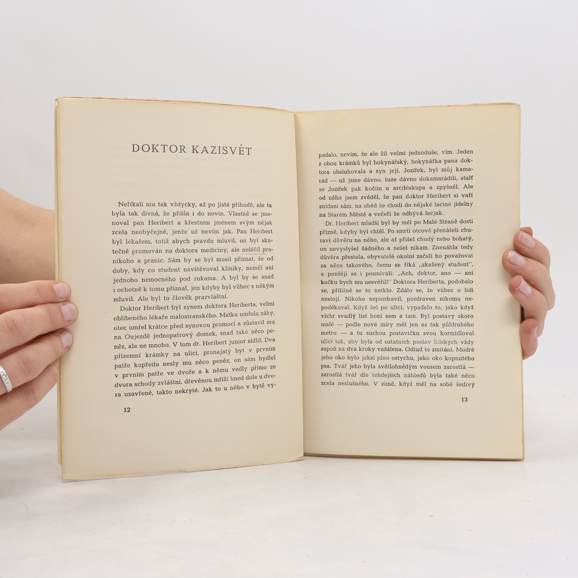 Jan Neruda Doktor Kazisvět. Výbor z "Malostranských povídek" a "Arabesek"